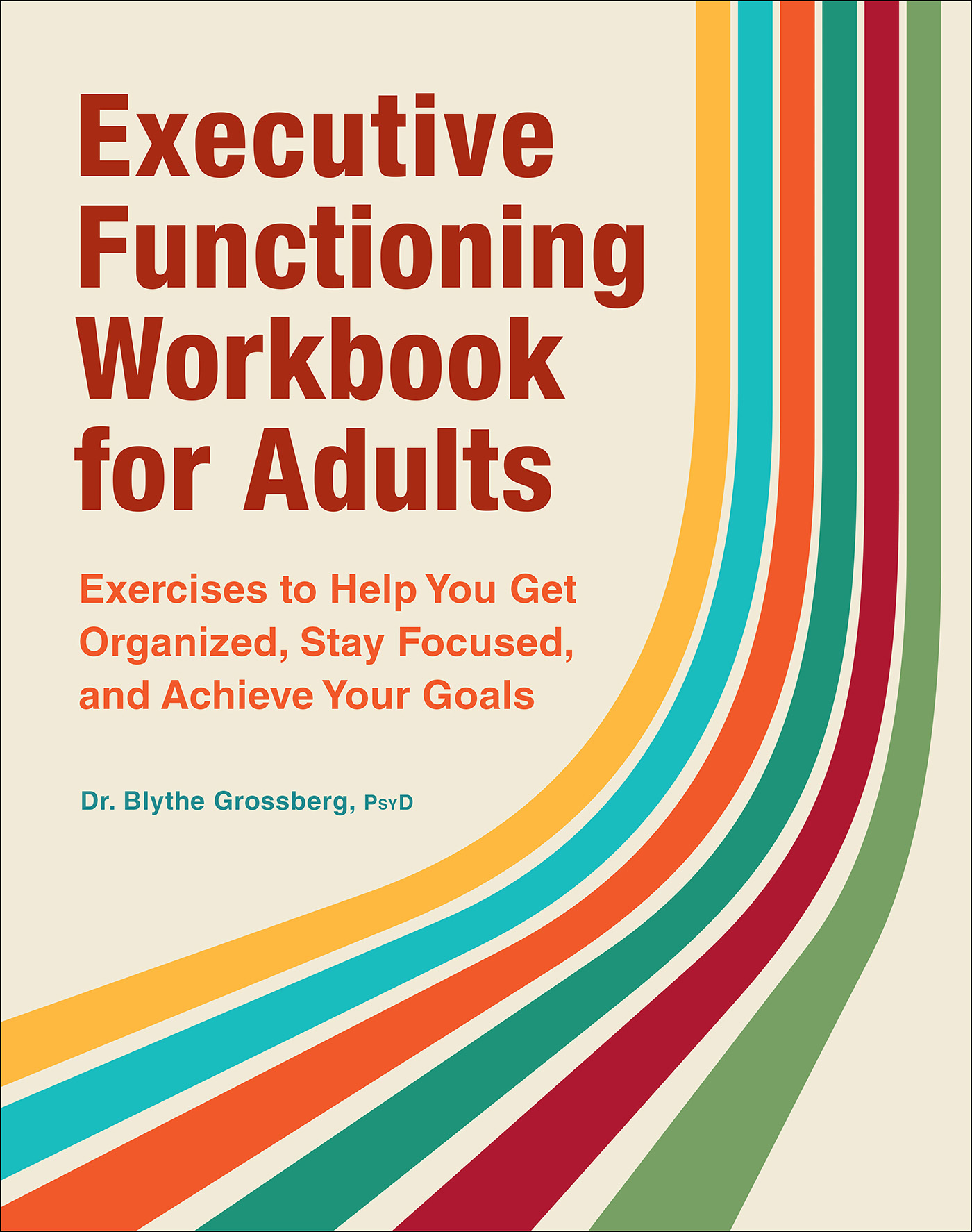 This image is the cover for the book Executive Functioning Workbook for Adults