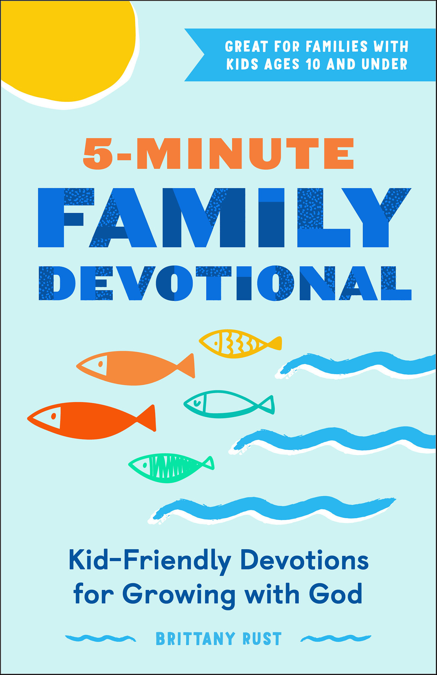 This image is the cover for the book 5-Minute Family Devotional