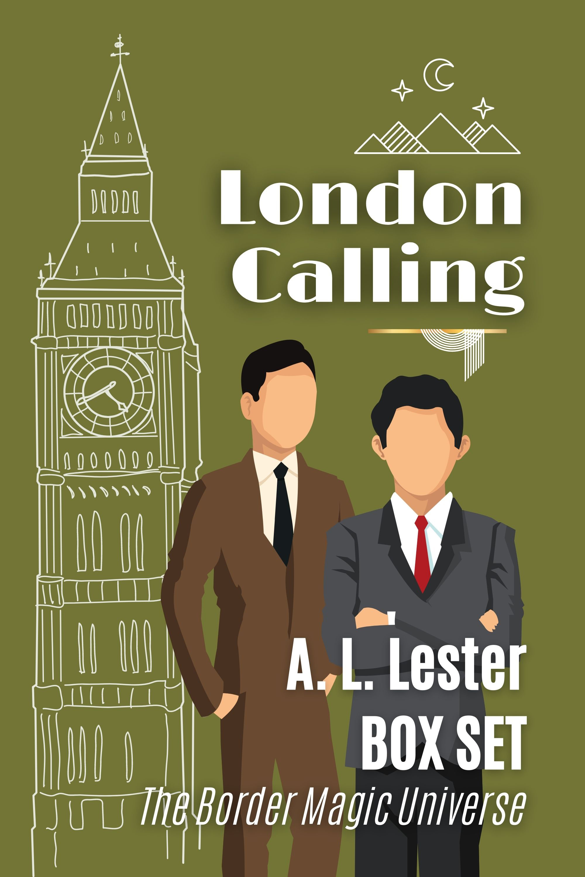 This image is the cover for the book London Calling Box Set