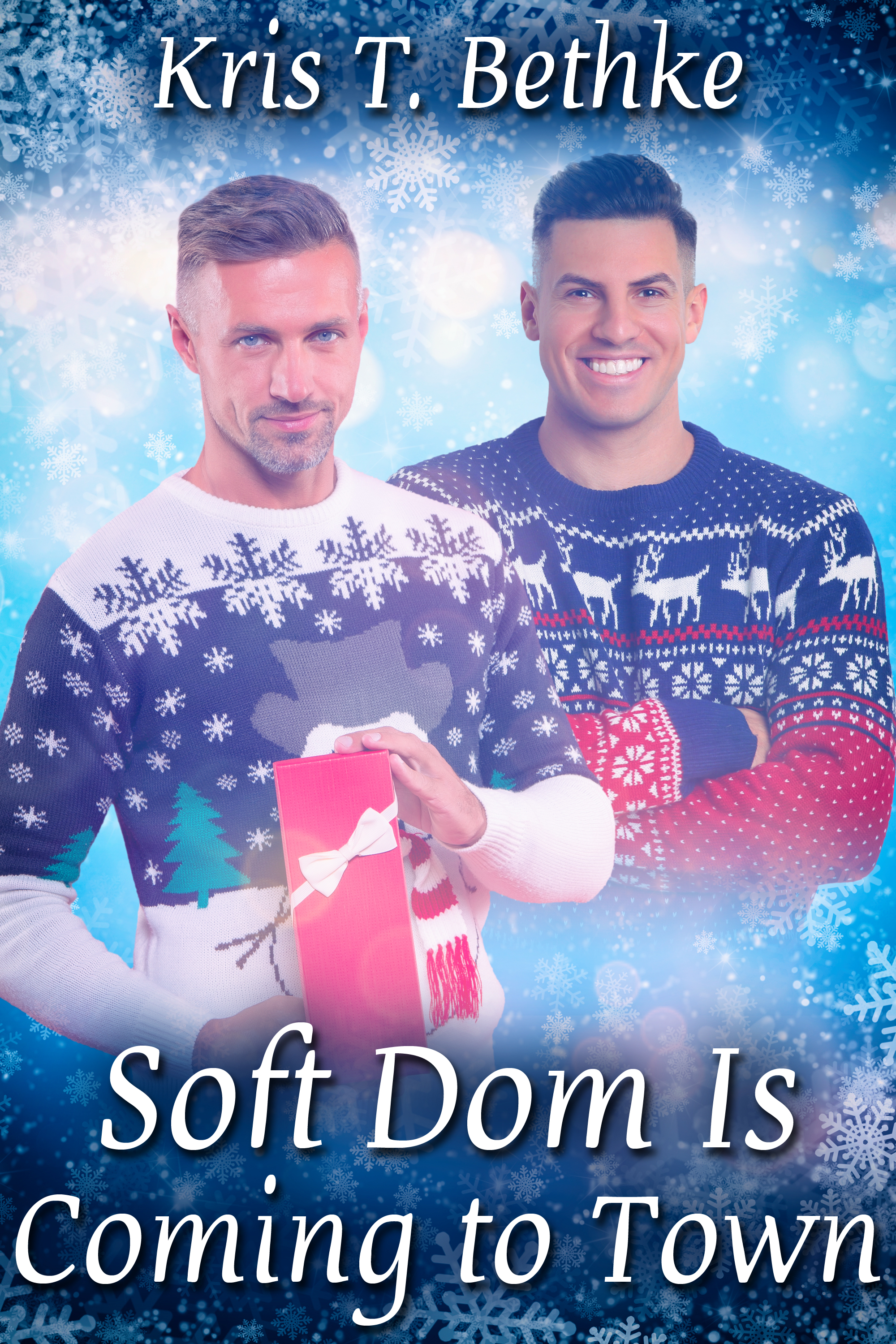 This image is the cover for the book Soft Dom Is Coming to Town