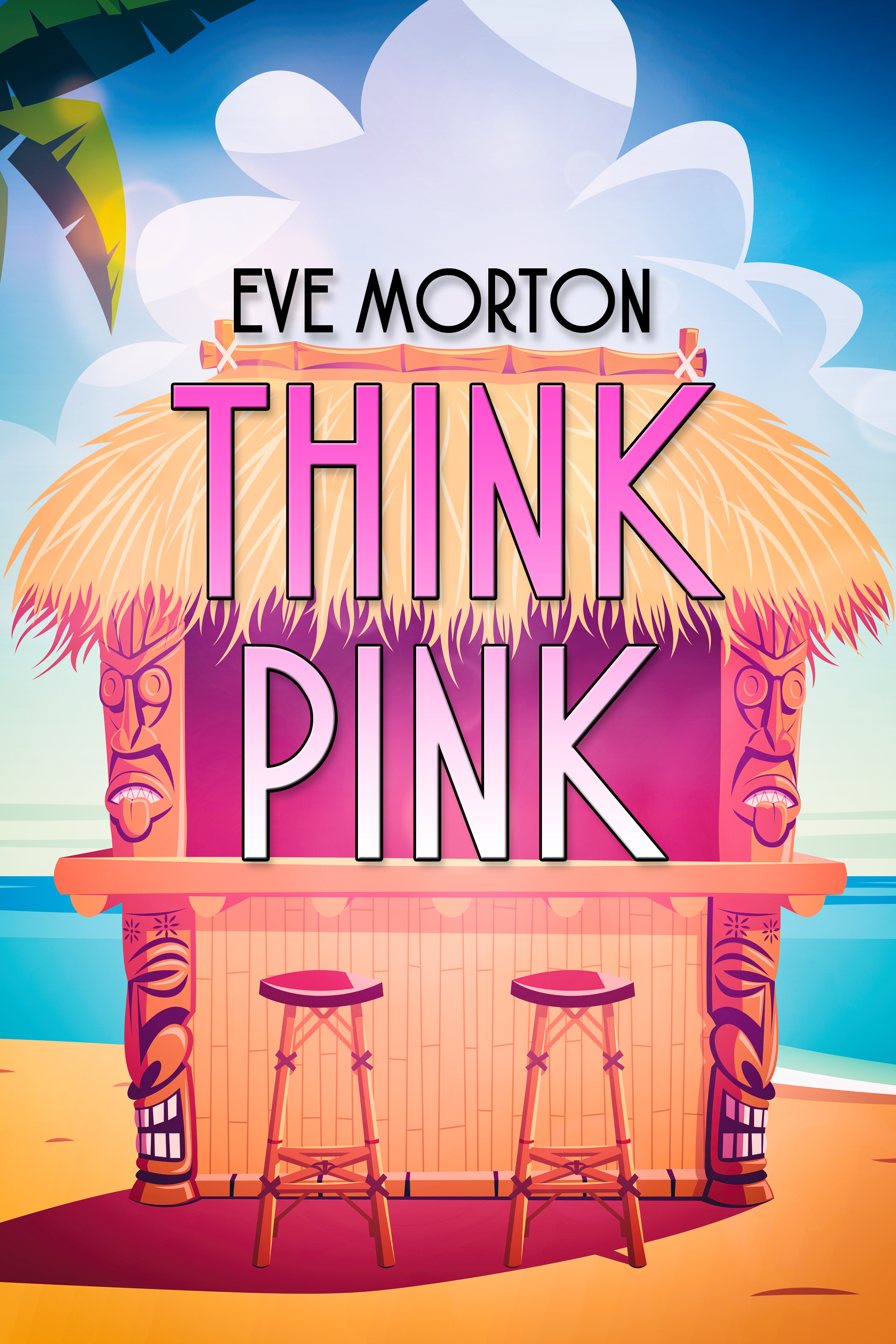 This image is the cover for the book Think Pink