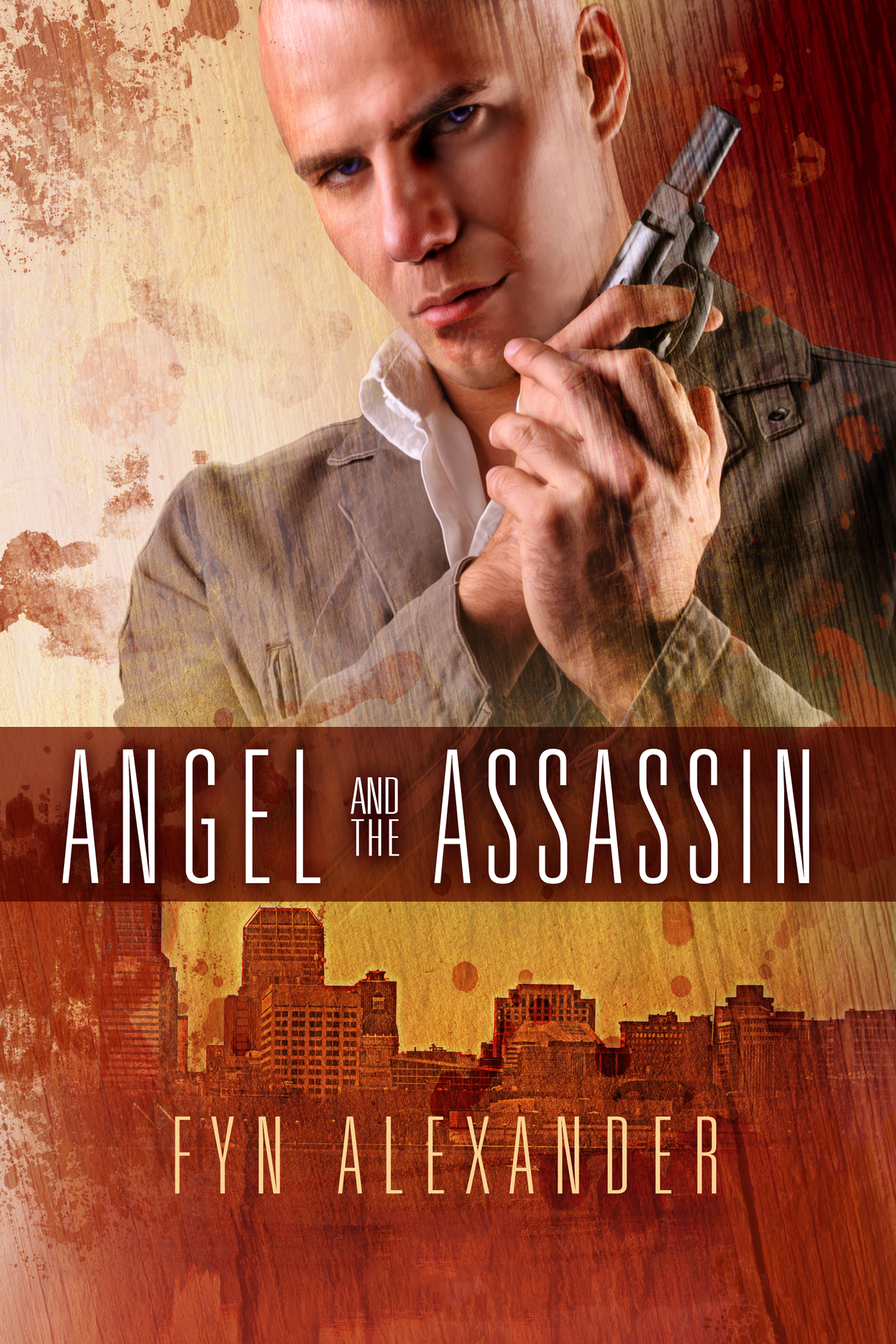 This image is the cover for the book Angel and the Assassin
