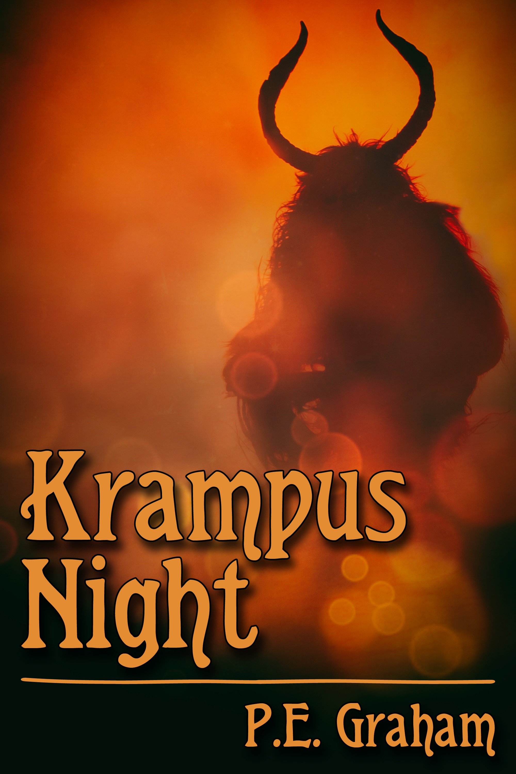 This image is the cover for the book Krampus Night