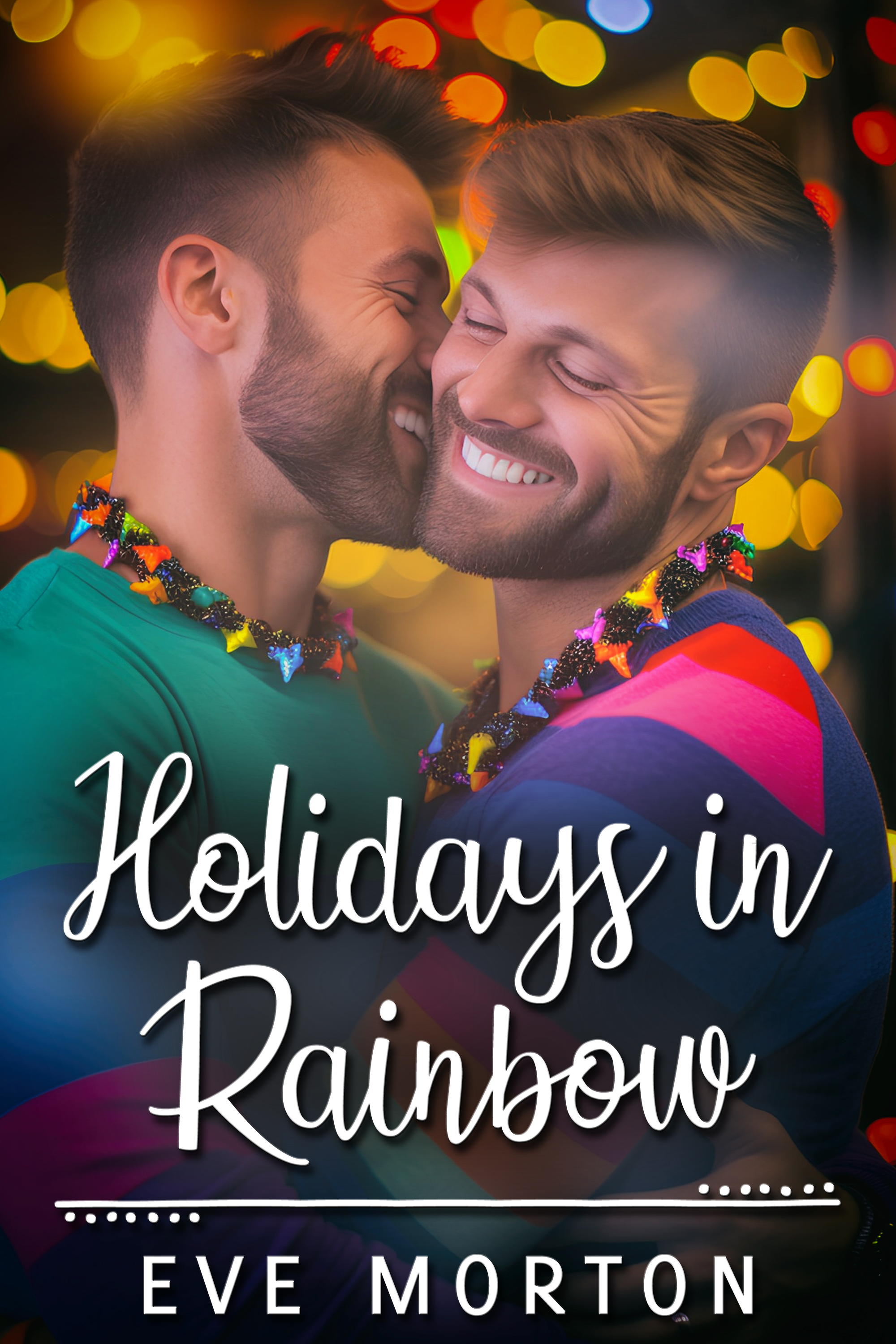 This image is the cover for the book Holidays in Rainbow