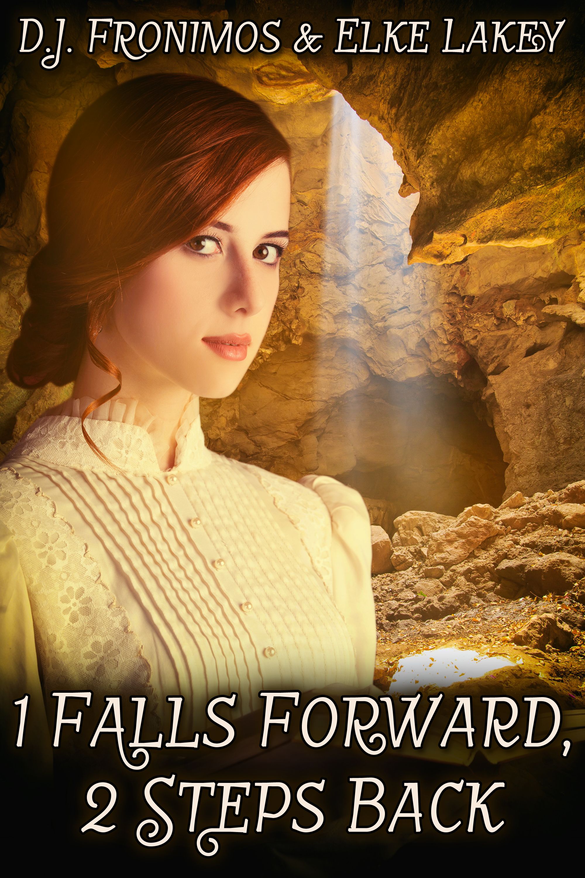 This image is the cover for the book 1 Falls Forward, 2 Steps Back