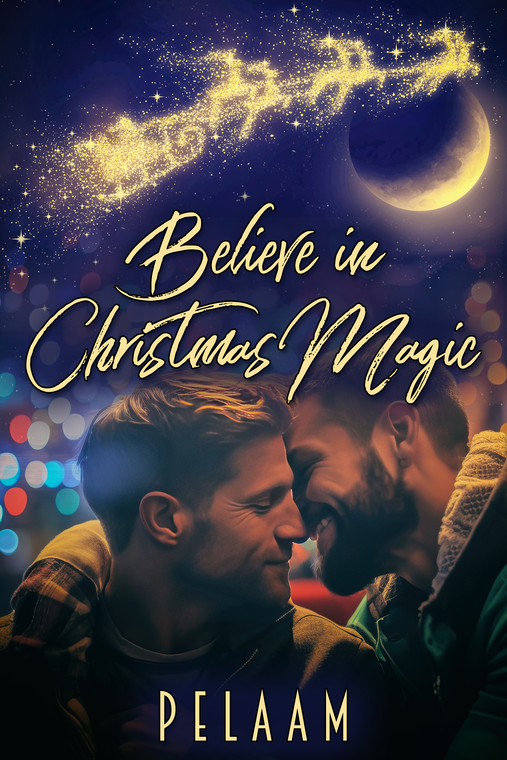 This image is the cover for the book Believe in Christmas Magic