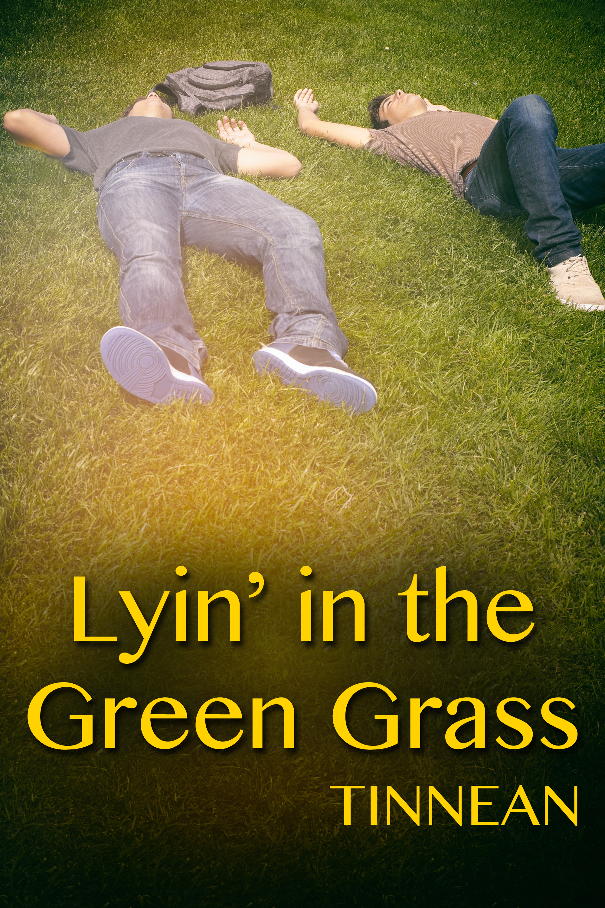 This image is the cover for the book Lyin' in the Green Grass