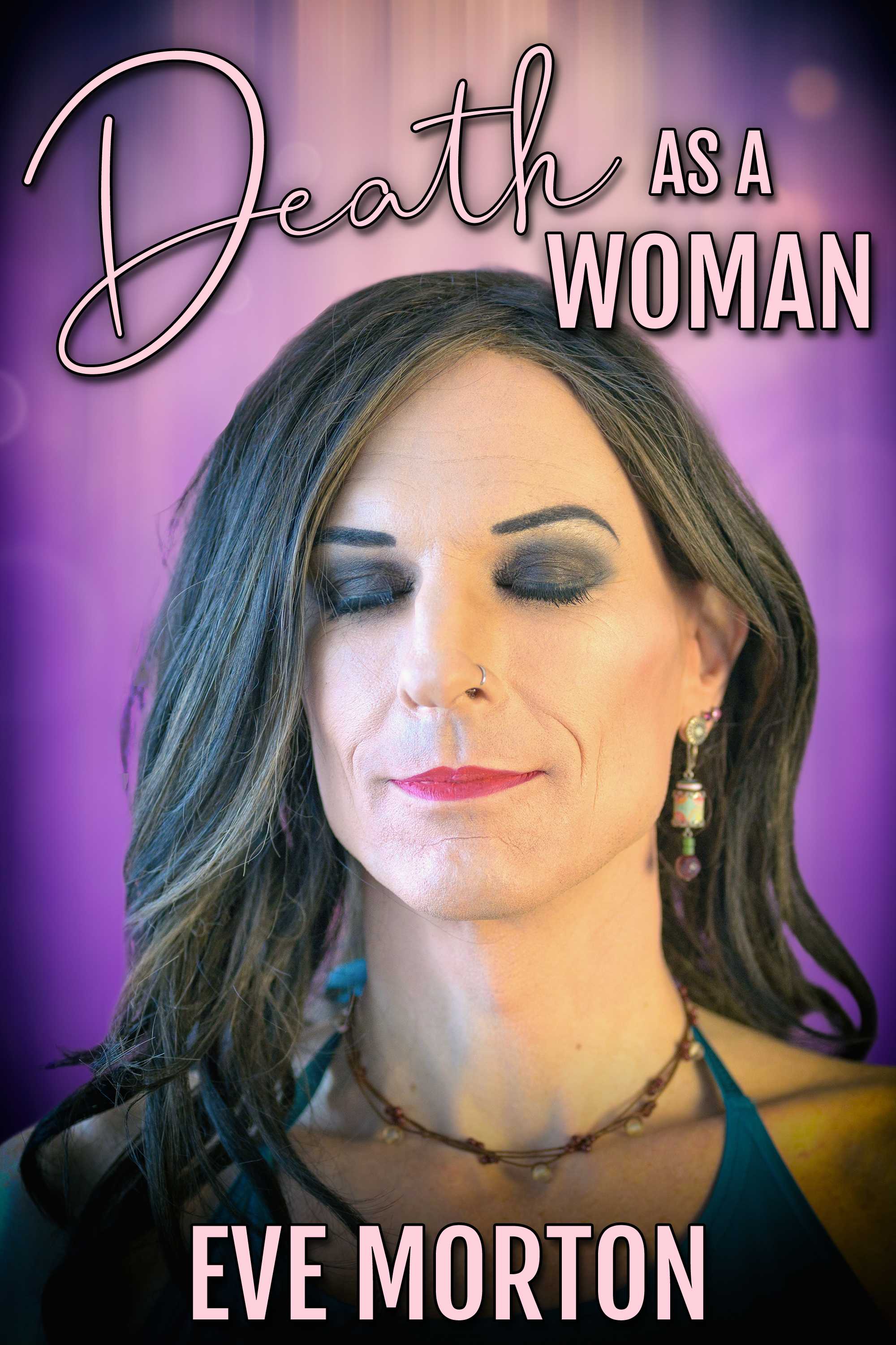 This image is the cover for the book Death as a Woman