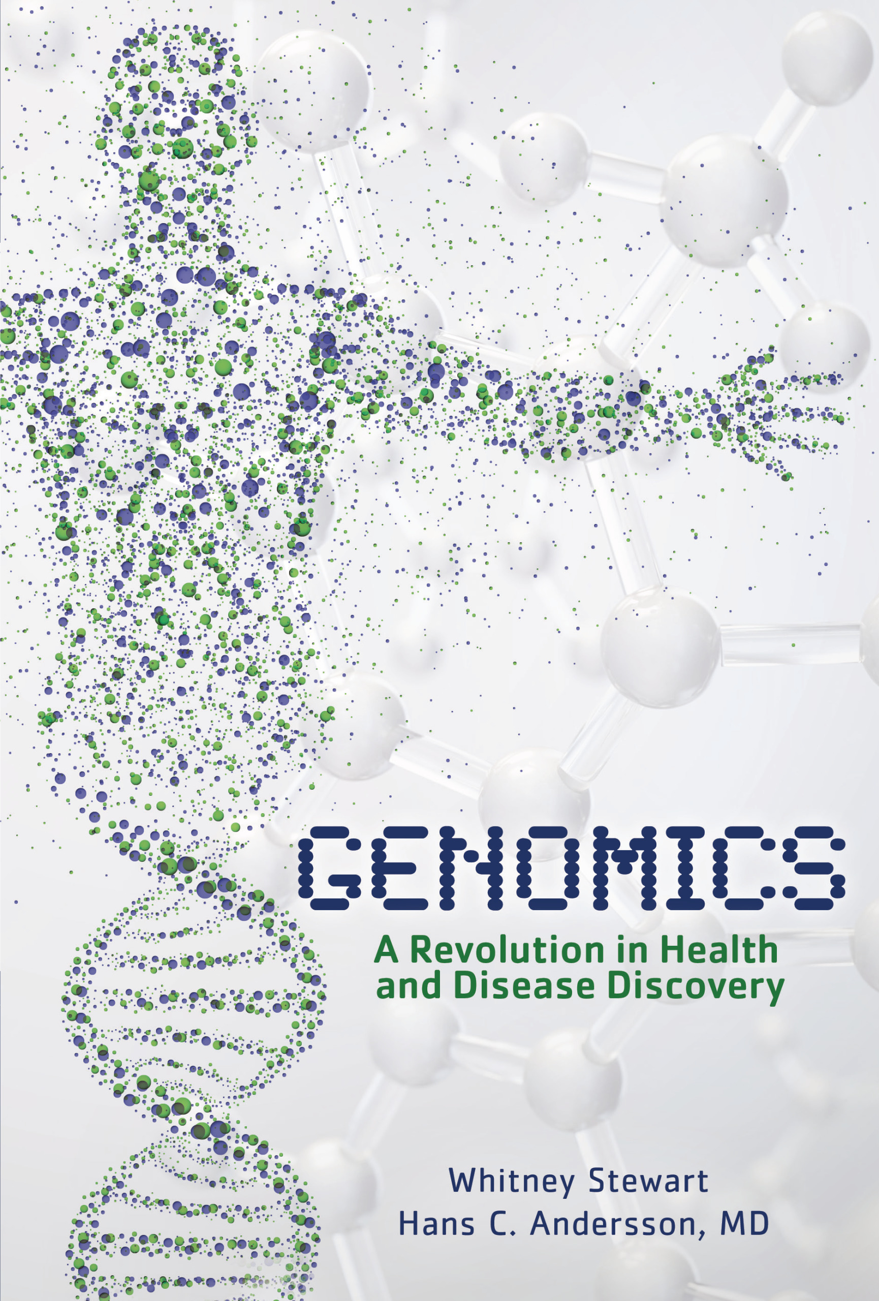This image is the cover for the book Genomics