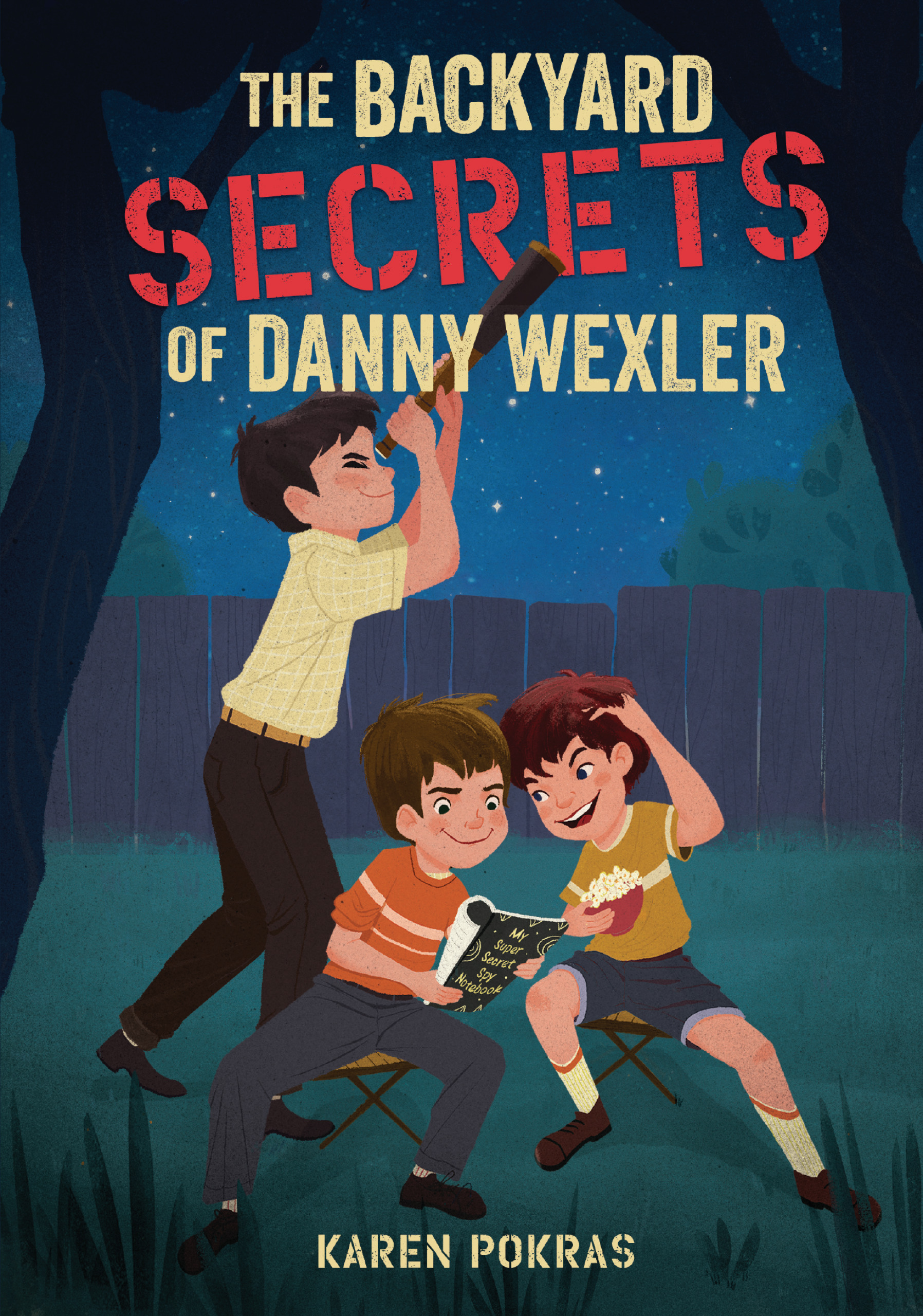 This image is the cover for the book Backyard Secrets of Danny Wexler
