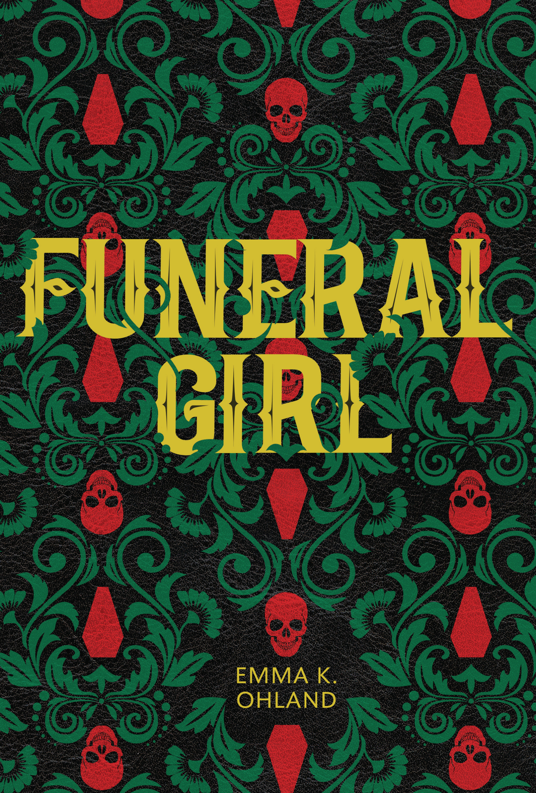 This image is the cover for the book Funeral Girl
