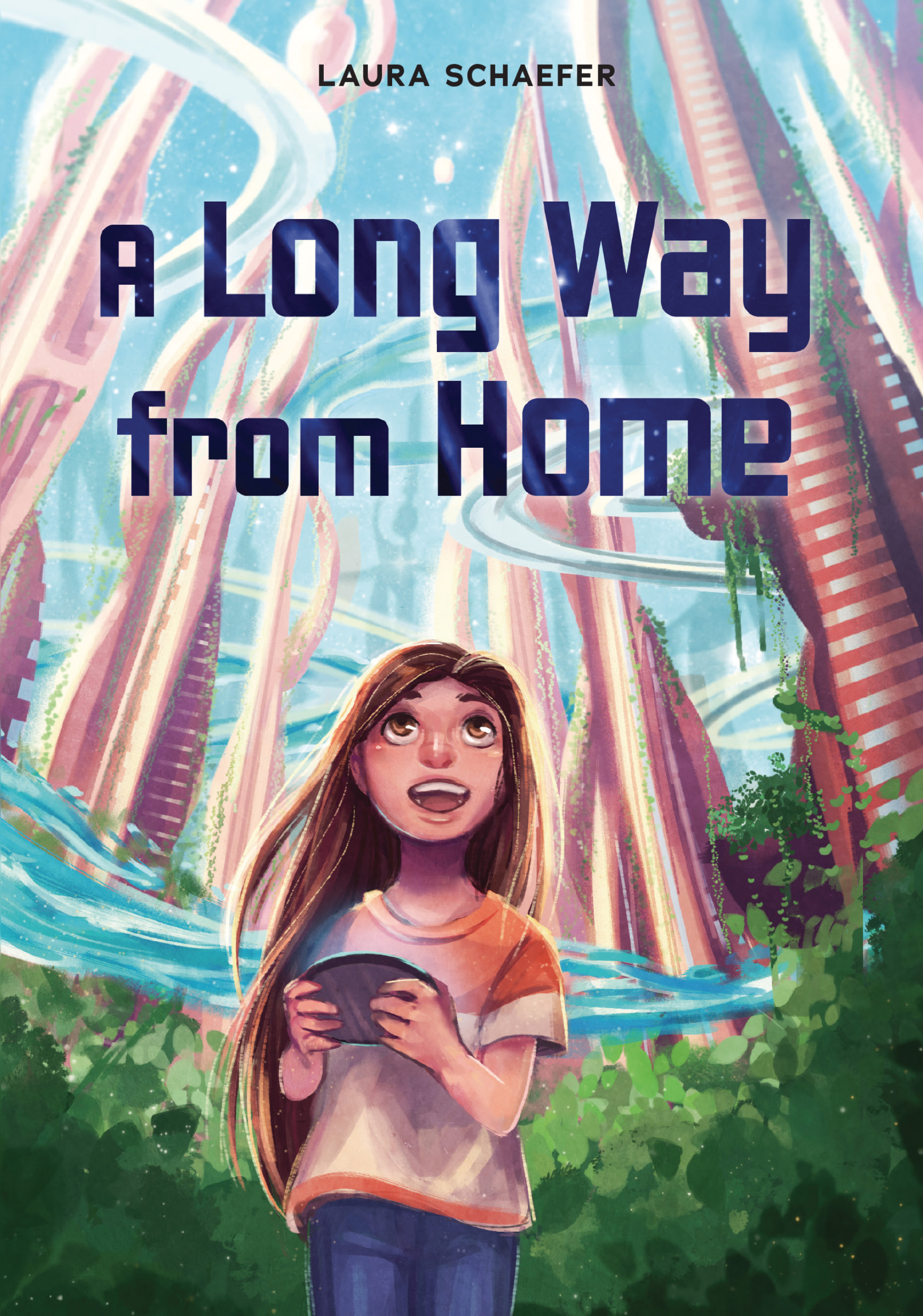 This image is the cover for the book Long Way from Home
