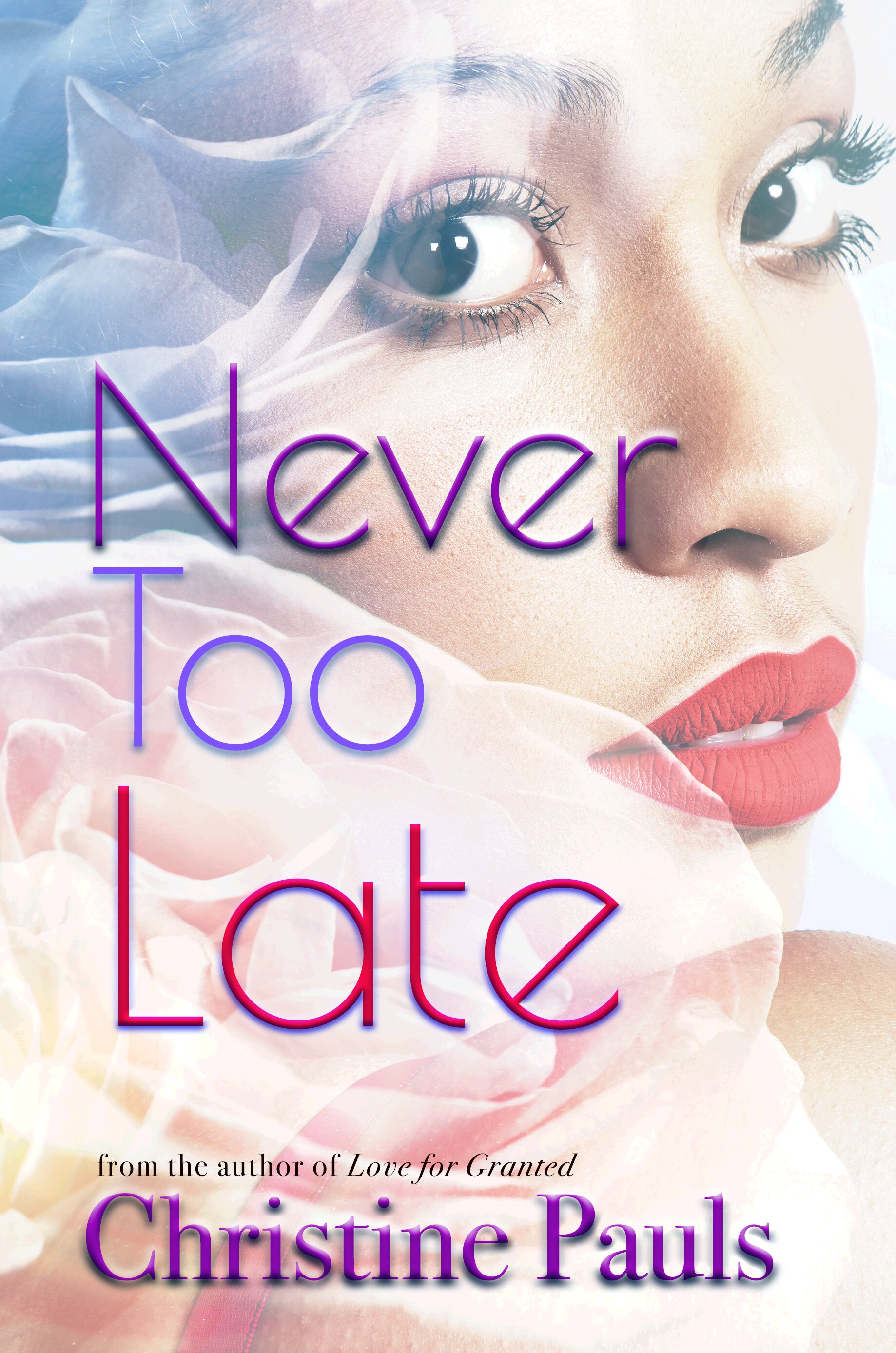 This image is the cover for the book Never Too Late