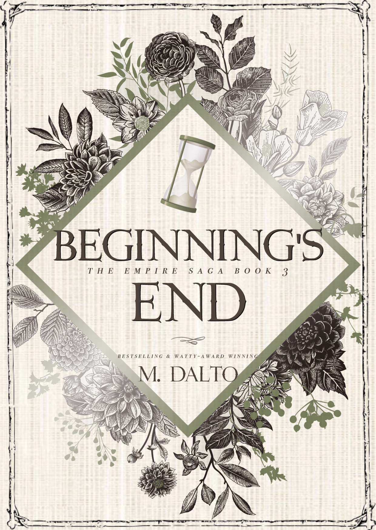 This image is the cover for the book Beginning's End, The Empire Saga