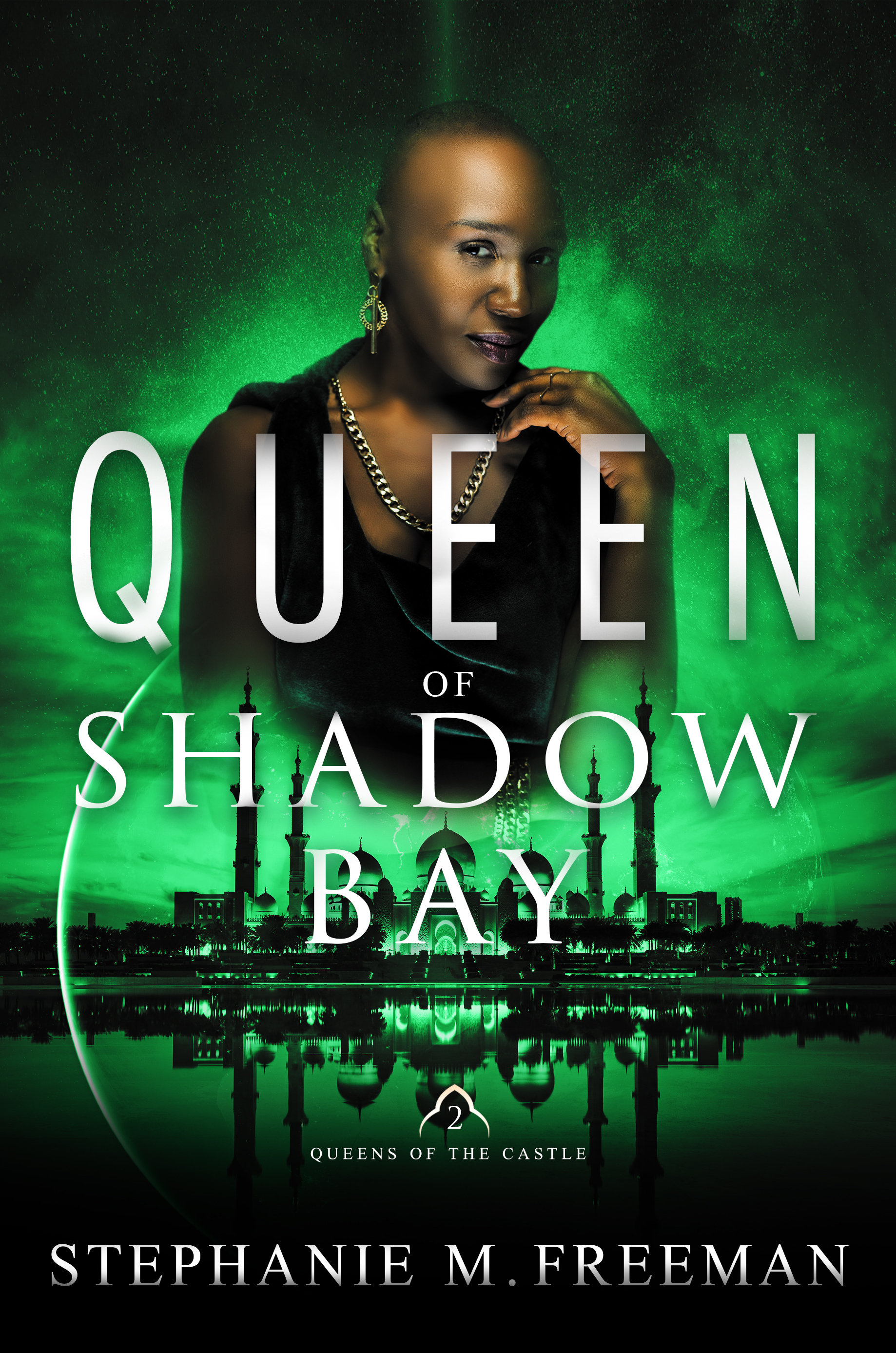 This image is the cover for the book Queen of Shadow Bay, Queens of the Castle