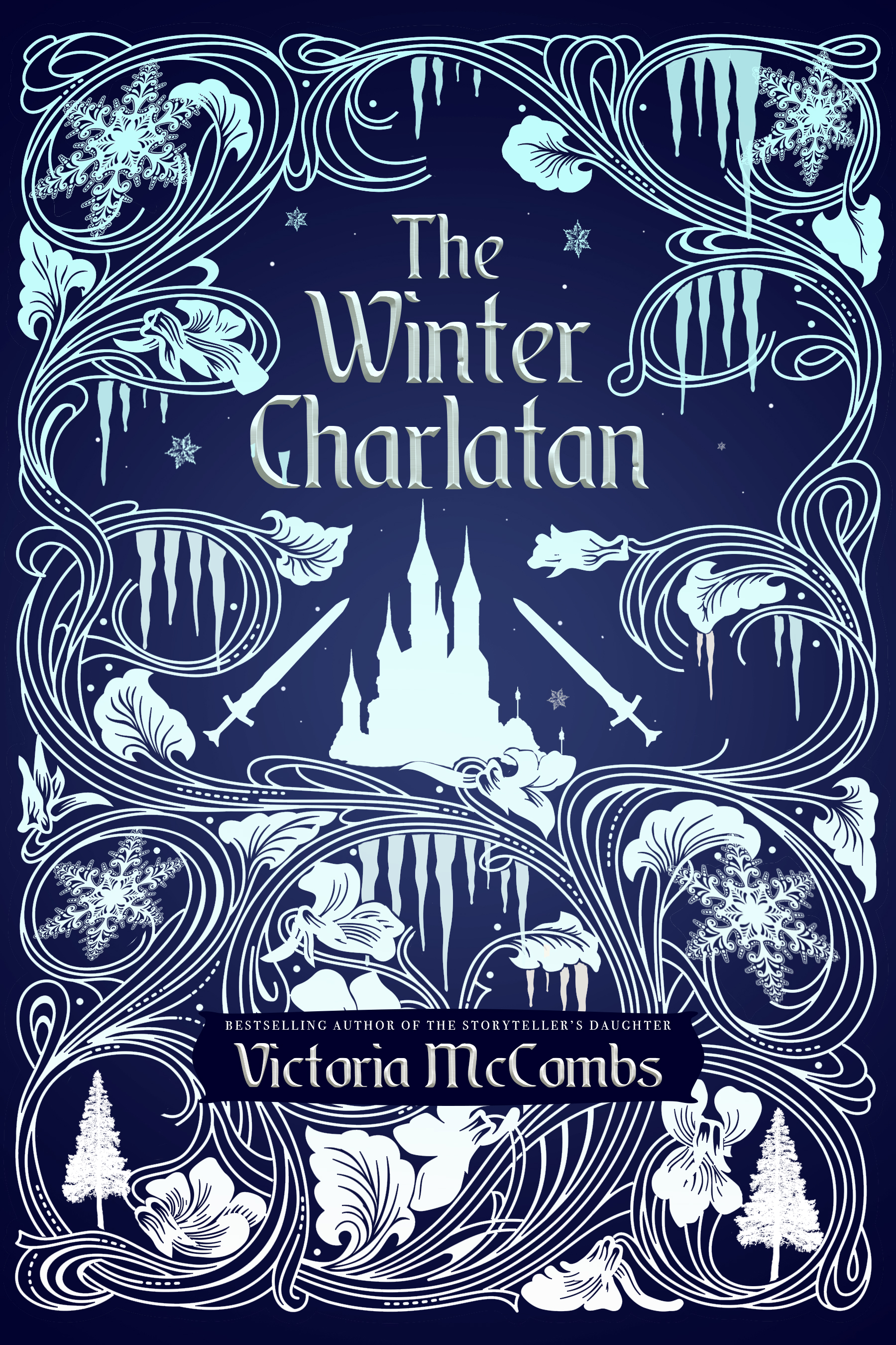 This image is the cover for the book The Winter Charlatan, The Storyteller Series