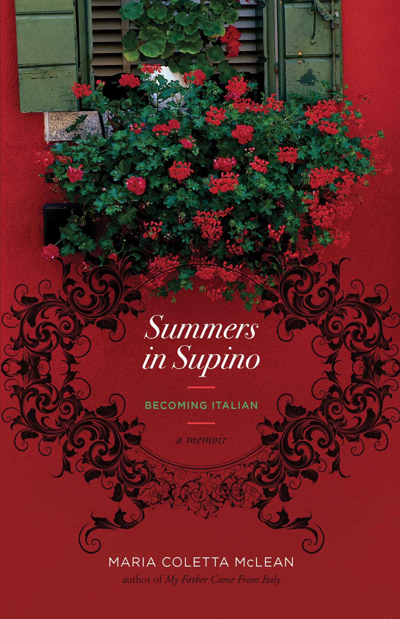 This image is the cover for the book Summers in Supino: Becoming Italian