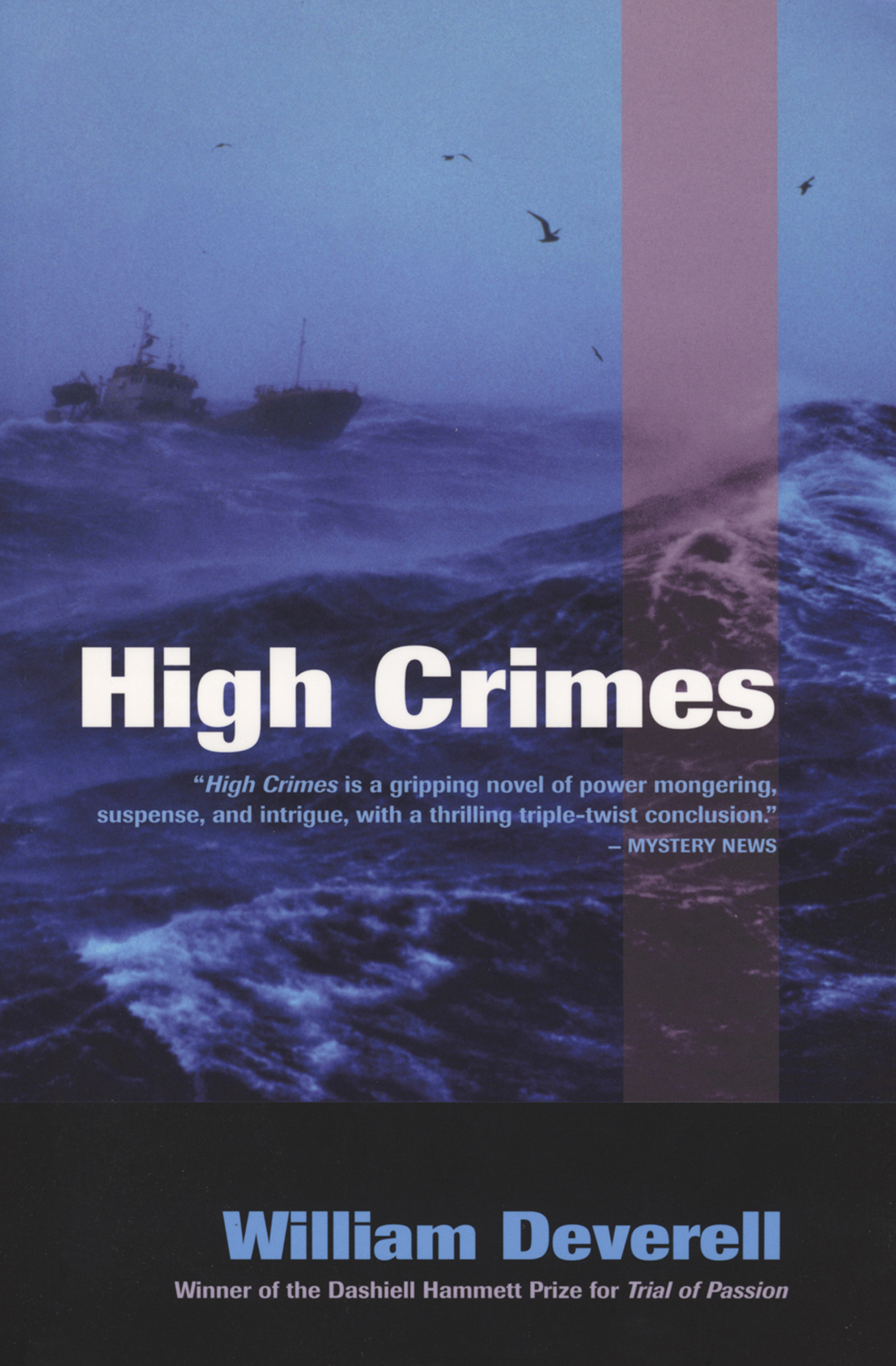 This image is the cover for the book High Crimes