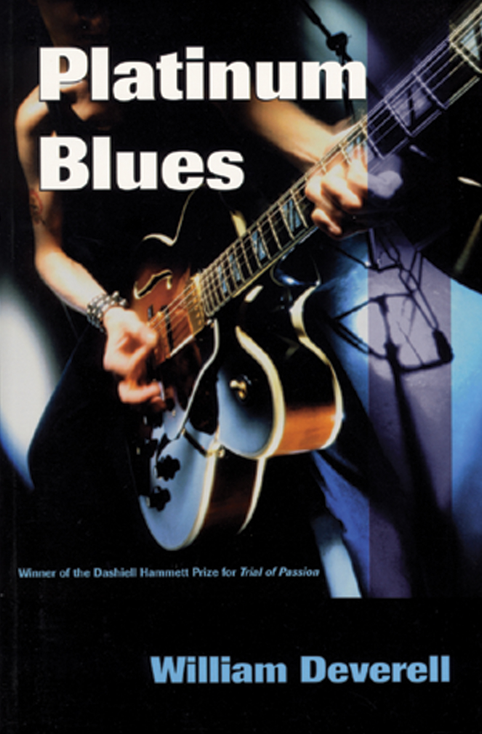 This image is the cover for the book Platinum Blues
