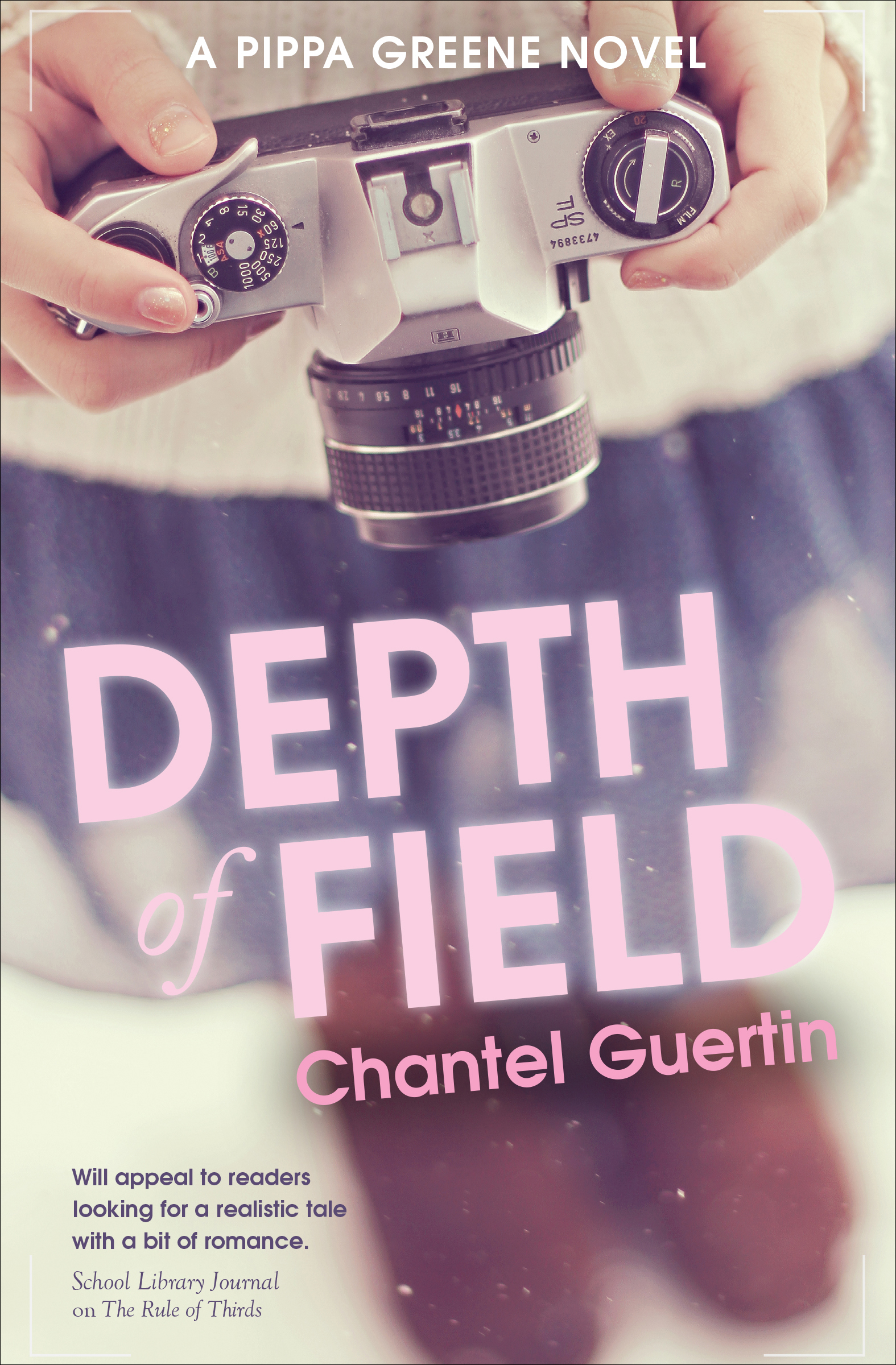 This image is the cover for the book Depth of Field, A Pippa Greene Novel
