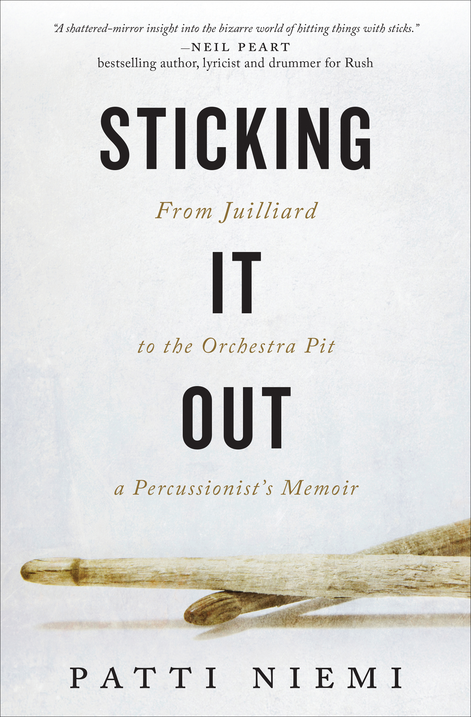 This image is the cover for the book Sticking It Out
