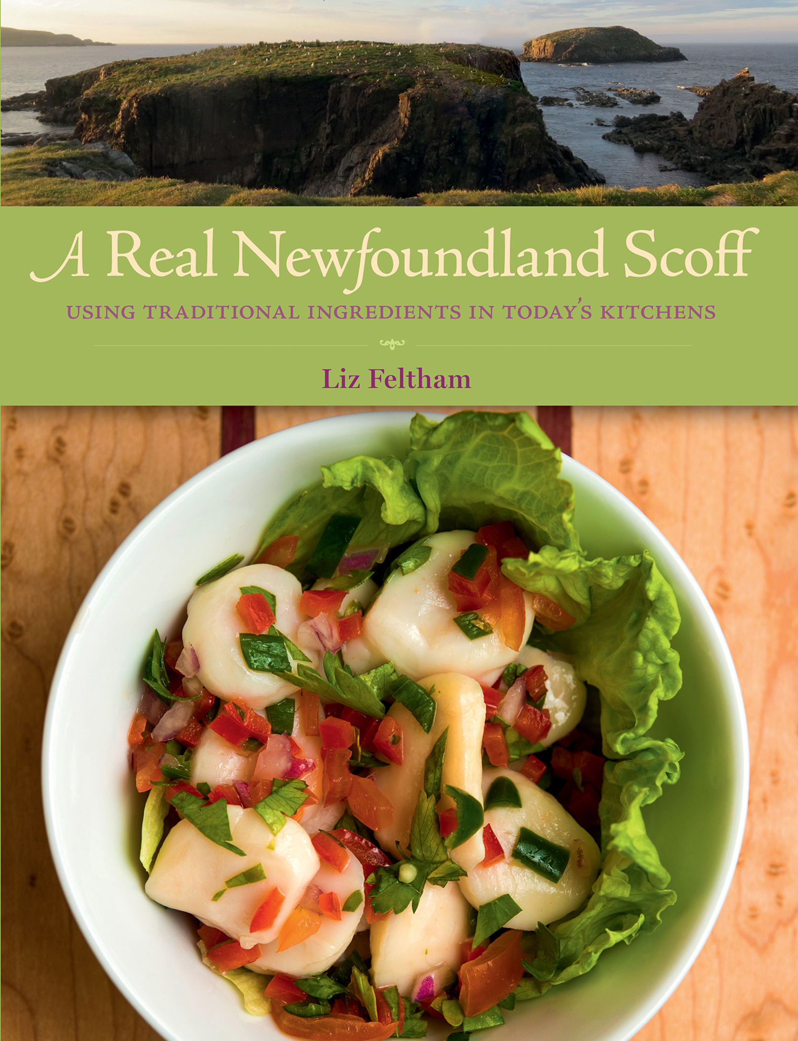 This image is the cover for the book Real Newfoundland Scoff