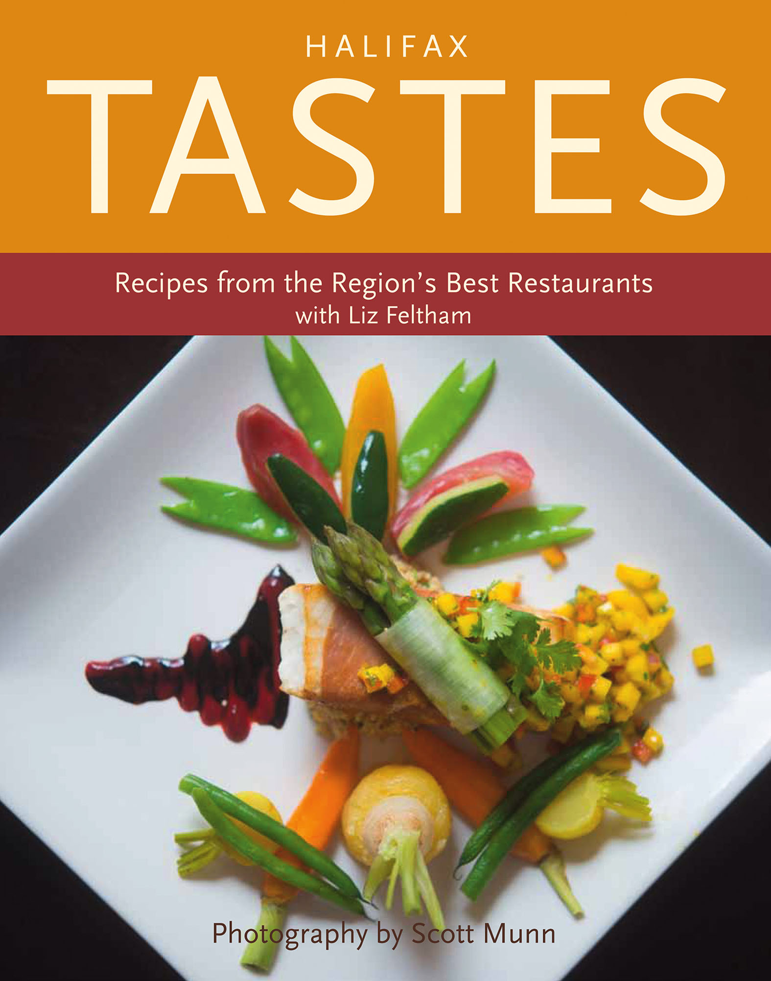 This image is the cover for the book Halifax Tastes, Tastes
