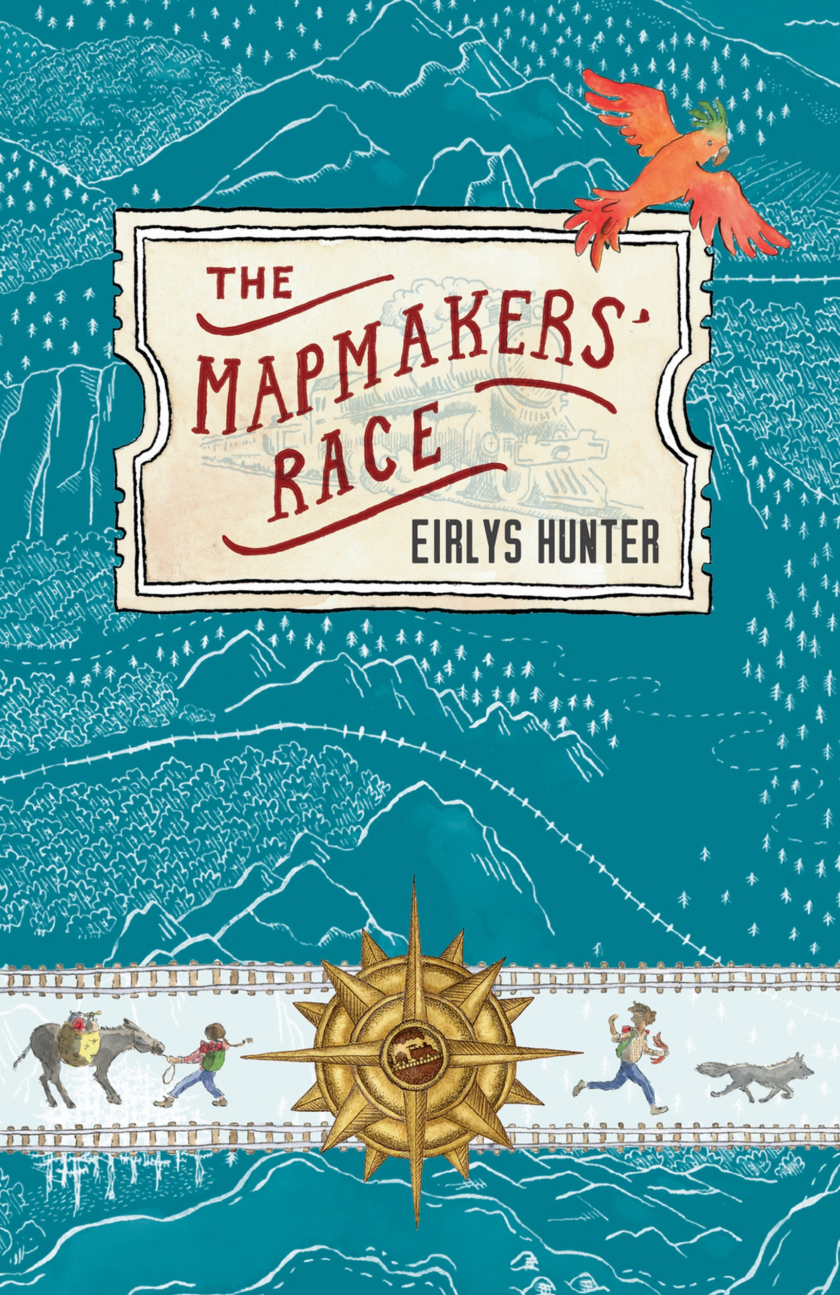 This image is the cover for the book Mapmakers' Race