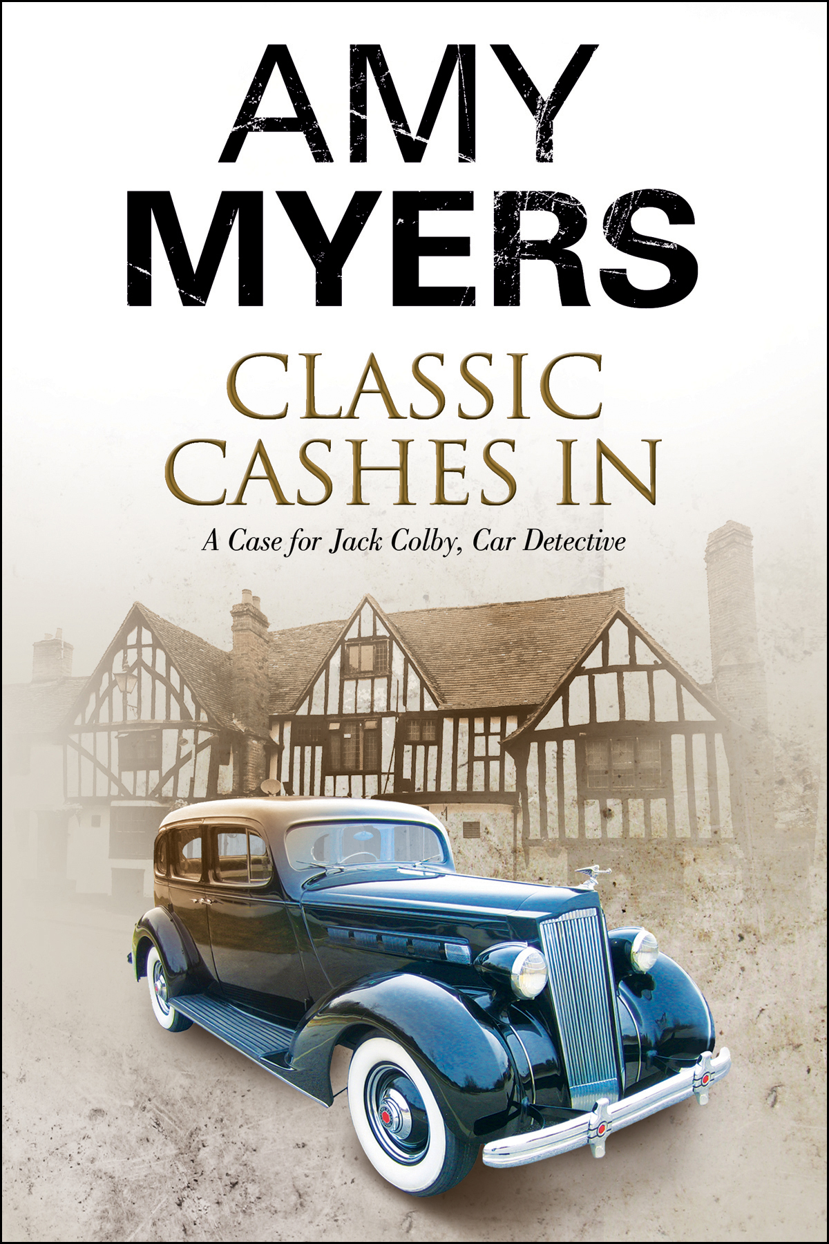 This image is the cover for the book Classic Cashes In, The Jack Colby, Car Detective Mysteries
