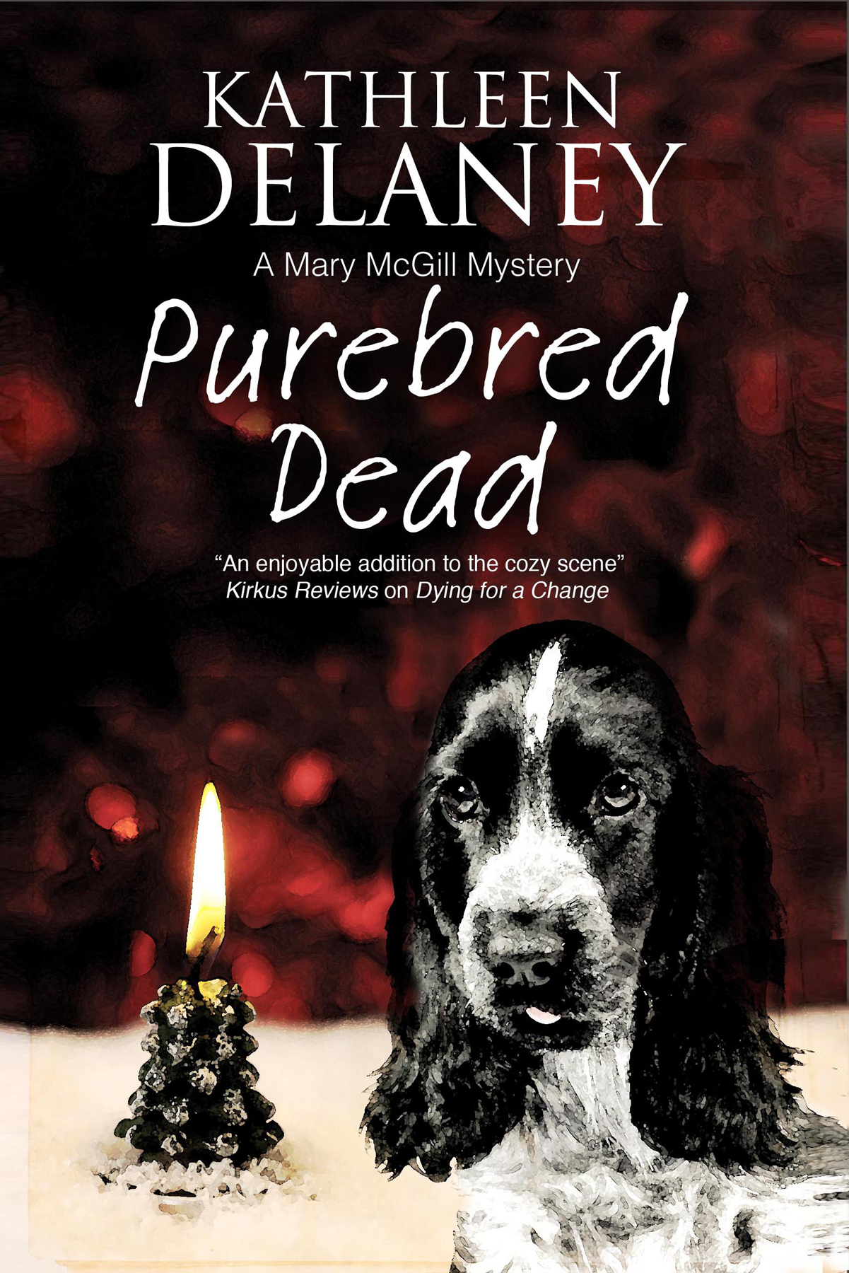 This image is the cover for the book Purebred Dead, The Mary McGill Mysteries