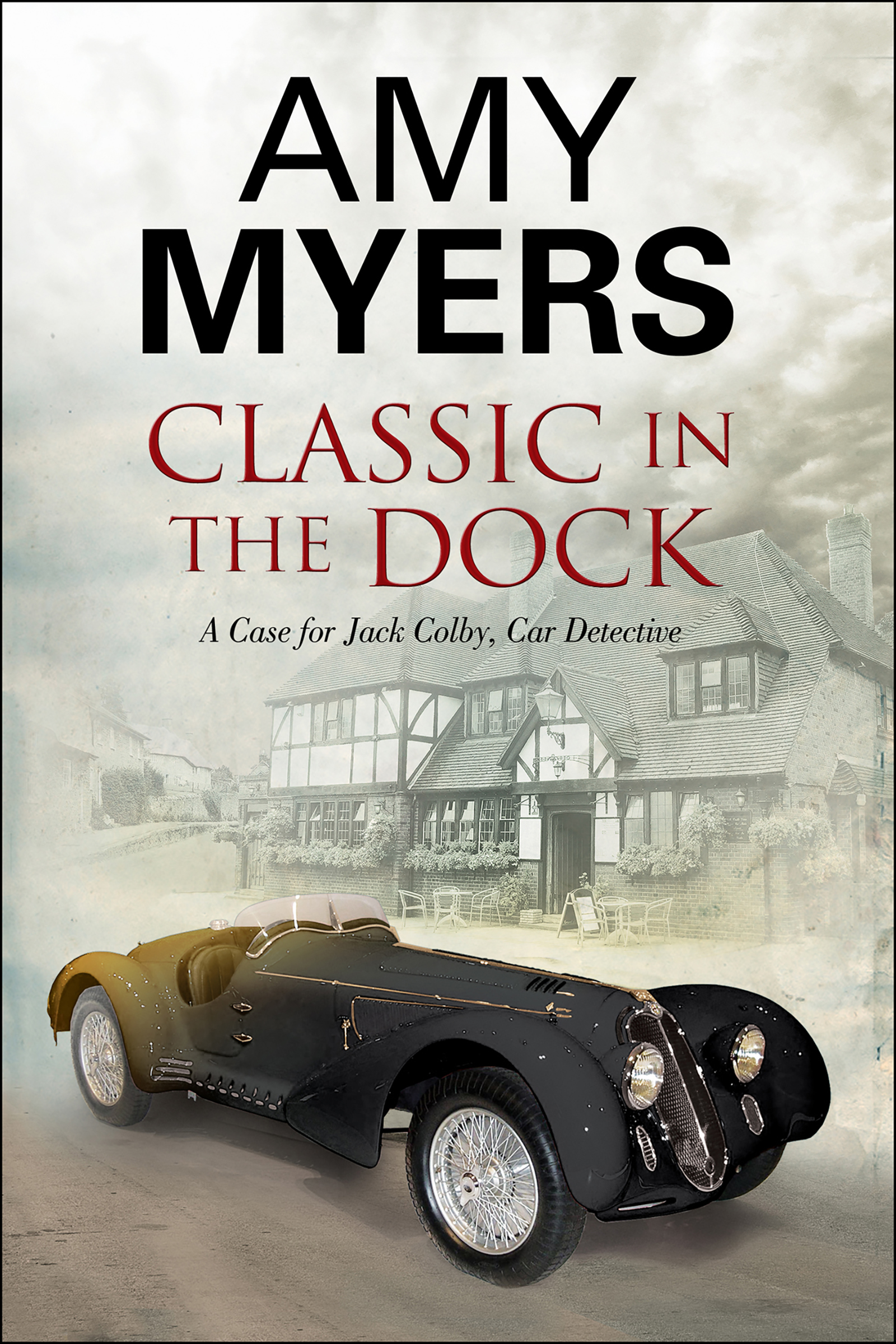 This image is the cover for the book Classic in the Dock, The Jack Colby, Car Detective Mysteries