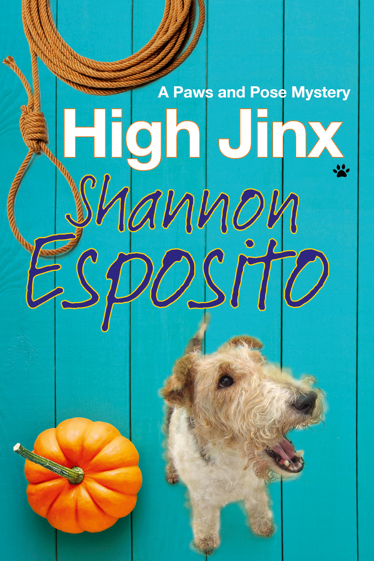This image is the cover for the book High Jinx, The Paws and Pose Mysteries