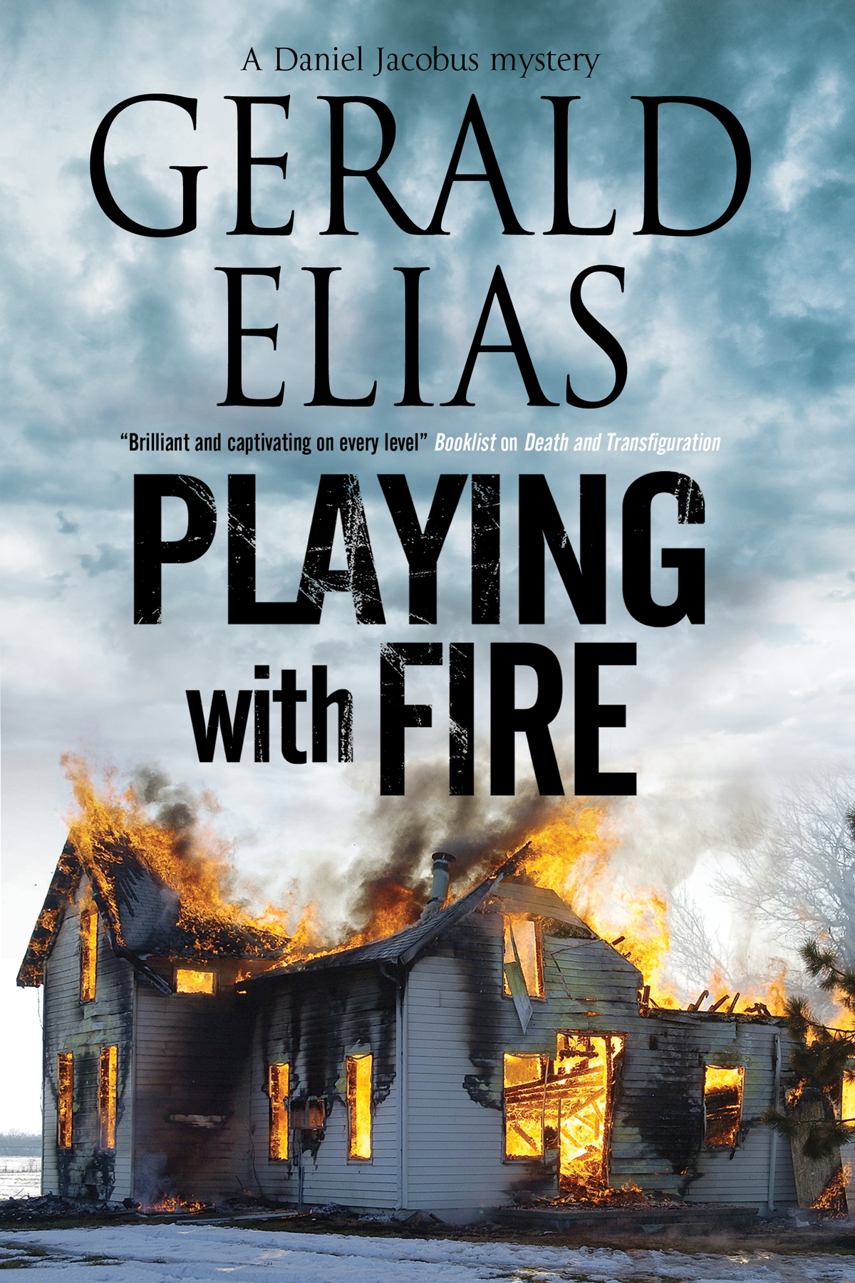 This image is the cover for the book Playing with Fire, The Daniel Jacobus Mysteries