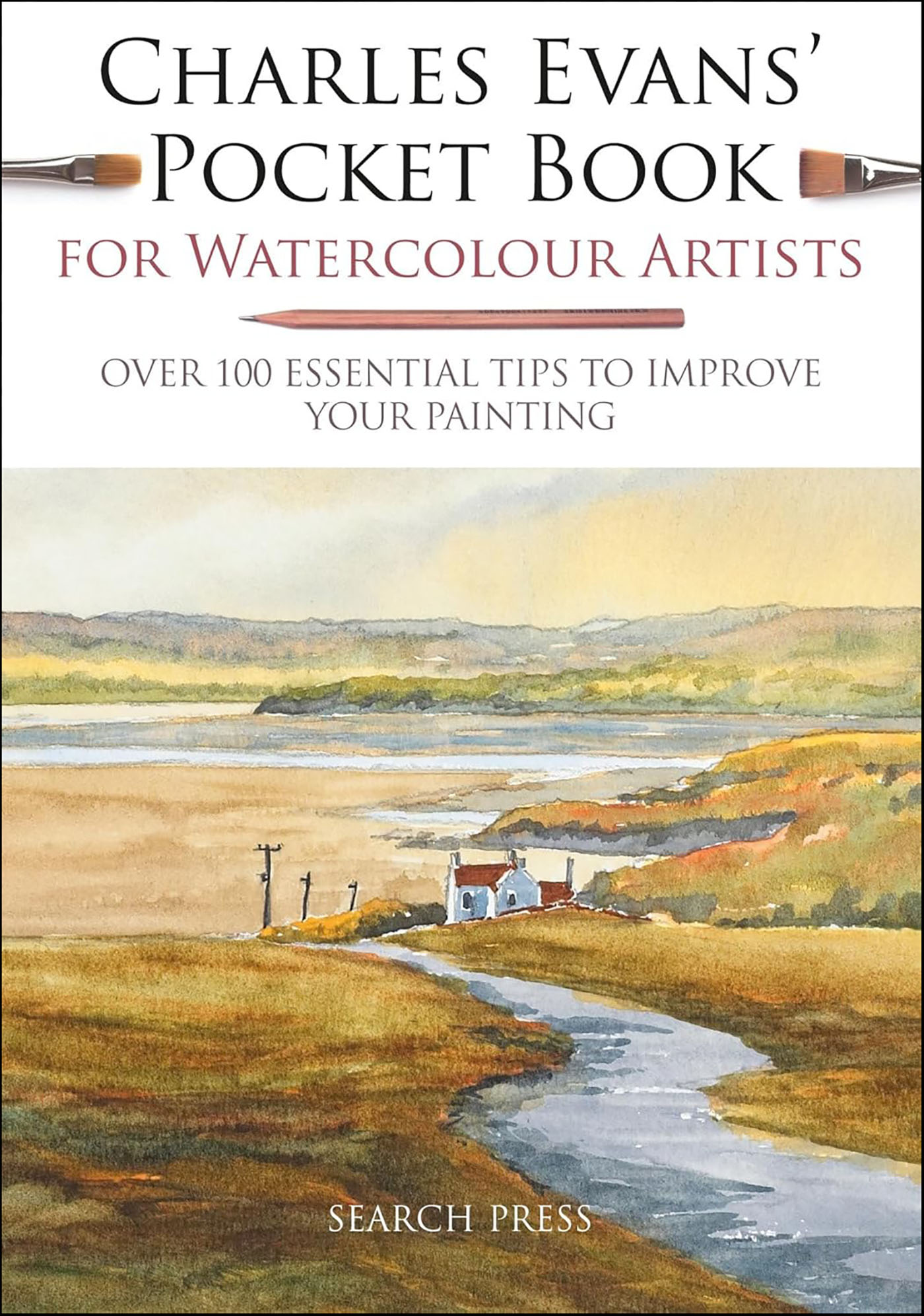 This image is the cover for the book Charles Evans’ Pocket Book for Watercolour Artists