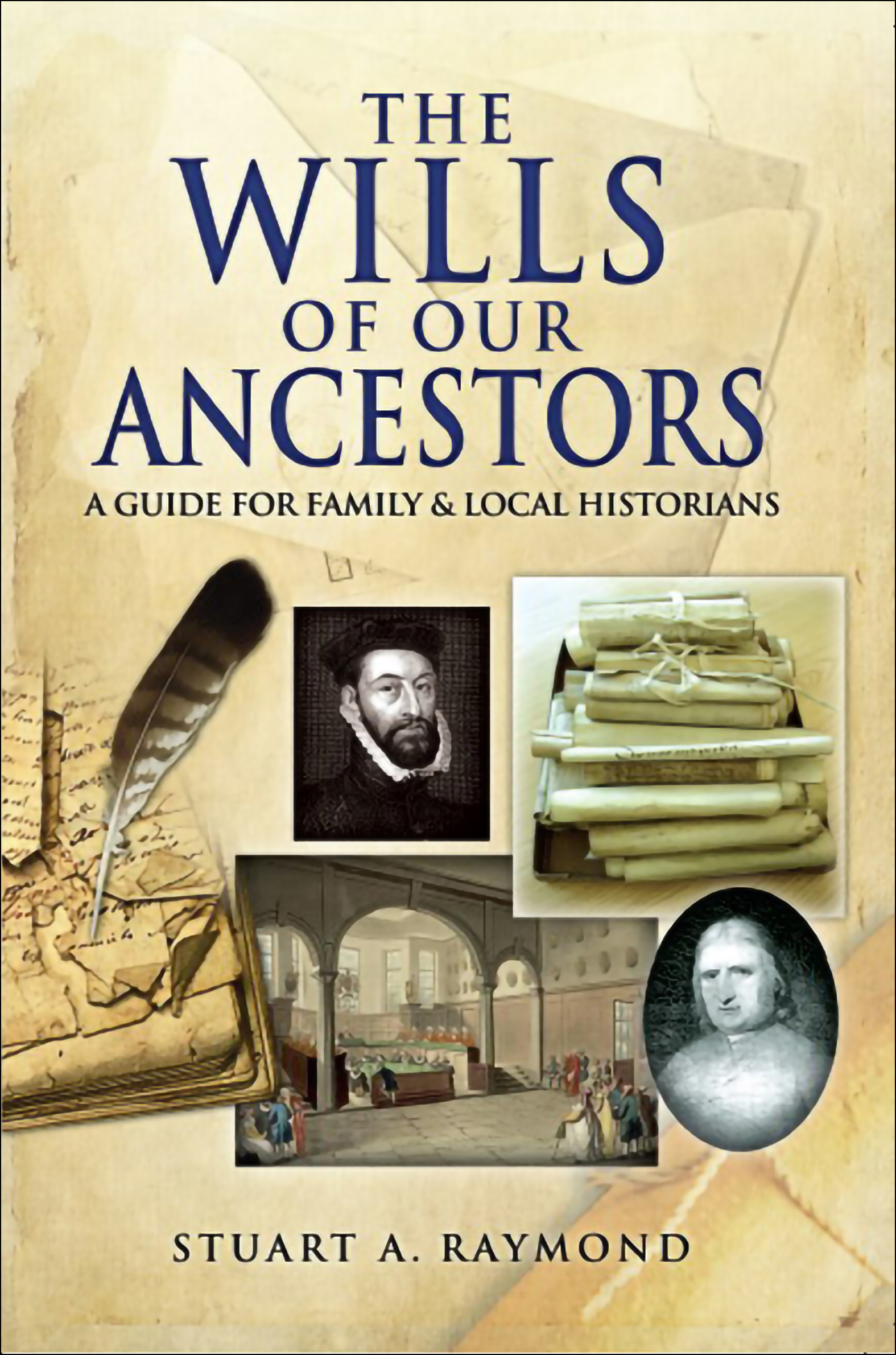 This image is the cover for the book Wills of Our Ancestors