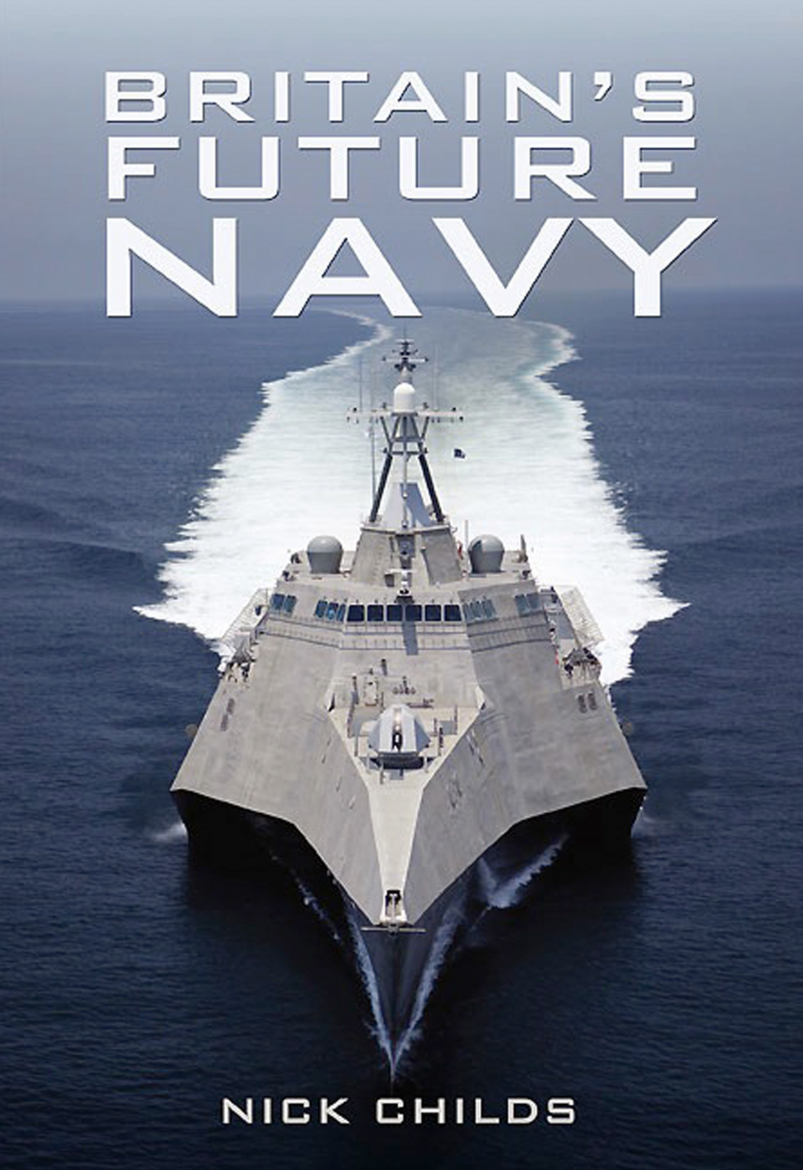 This image is the cover for the book Britain's Future Navy