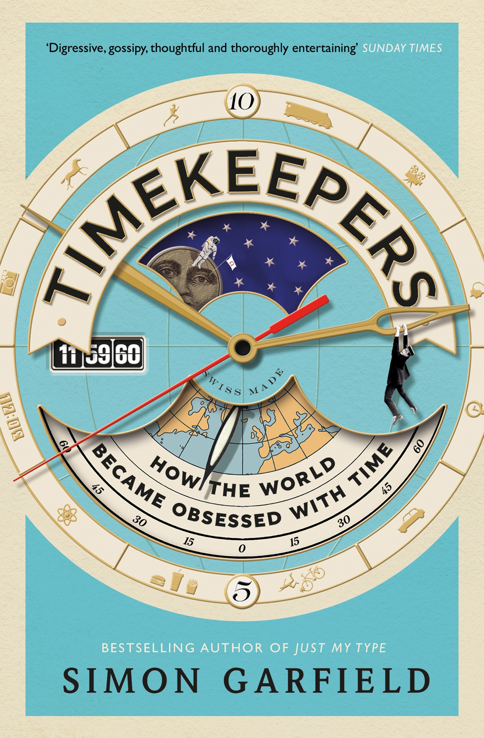 This image is the cover for the book Timekeepers