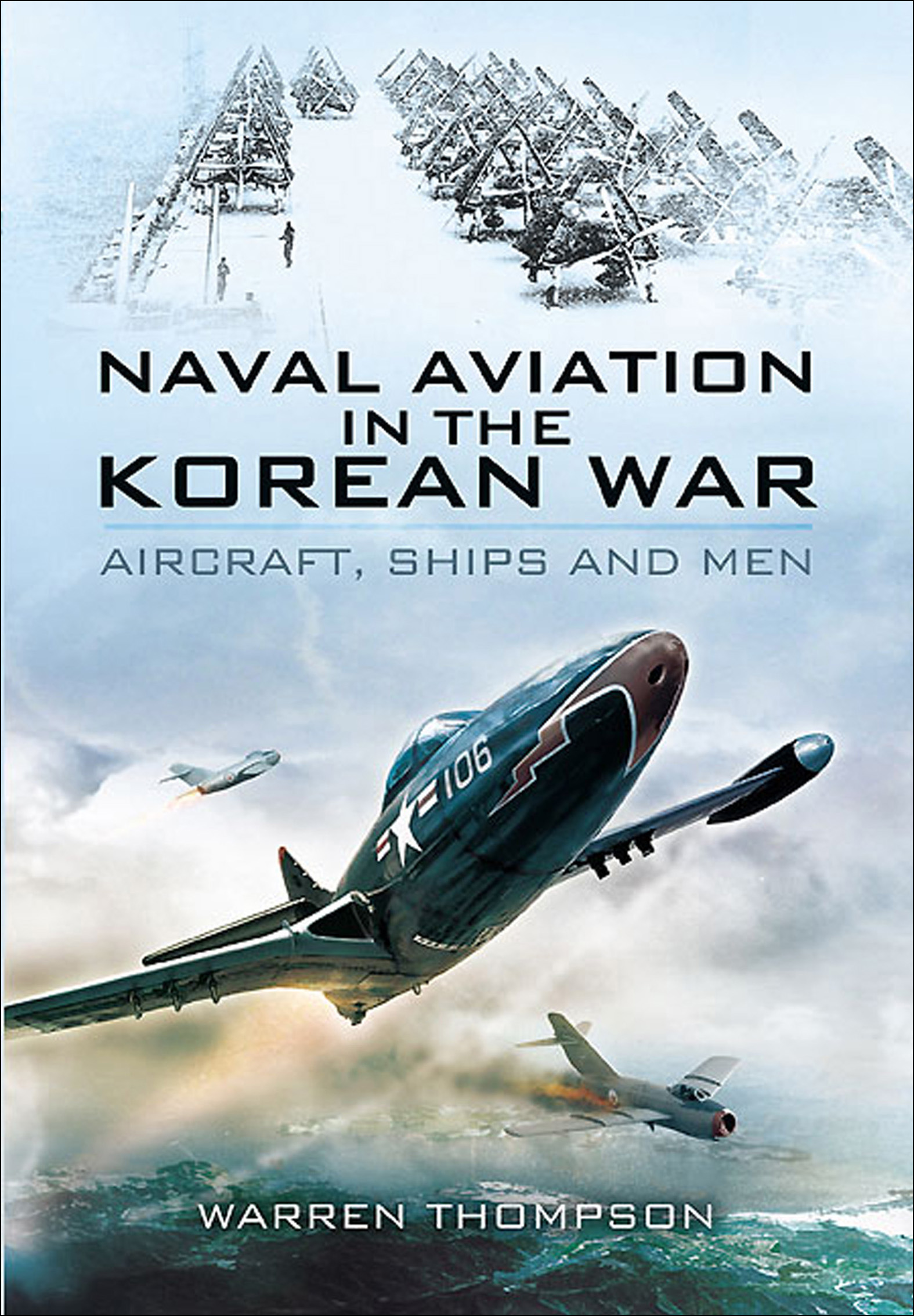 This image is the cover for the book Naval Aviation in the Korean War
