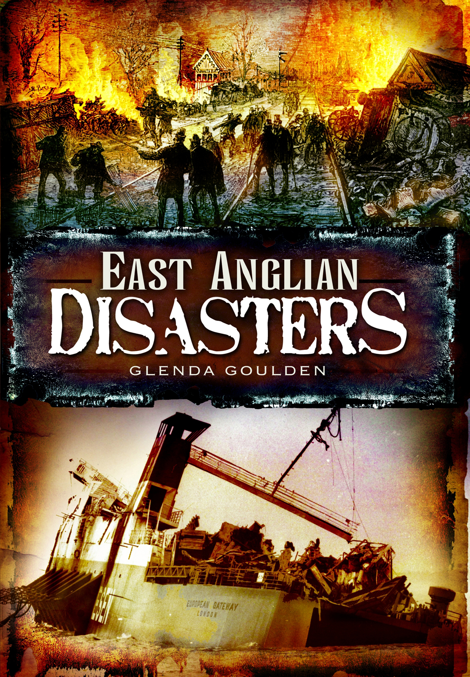 This image is the cover for the book East Anglian Disasters
