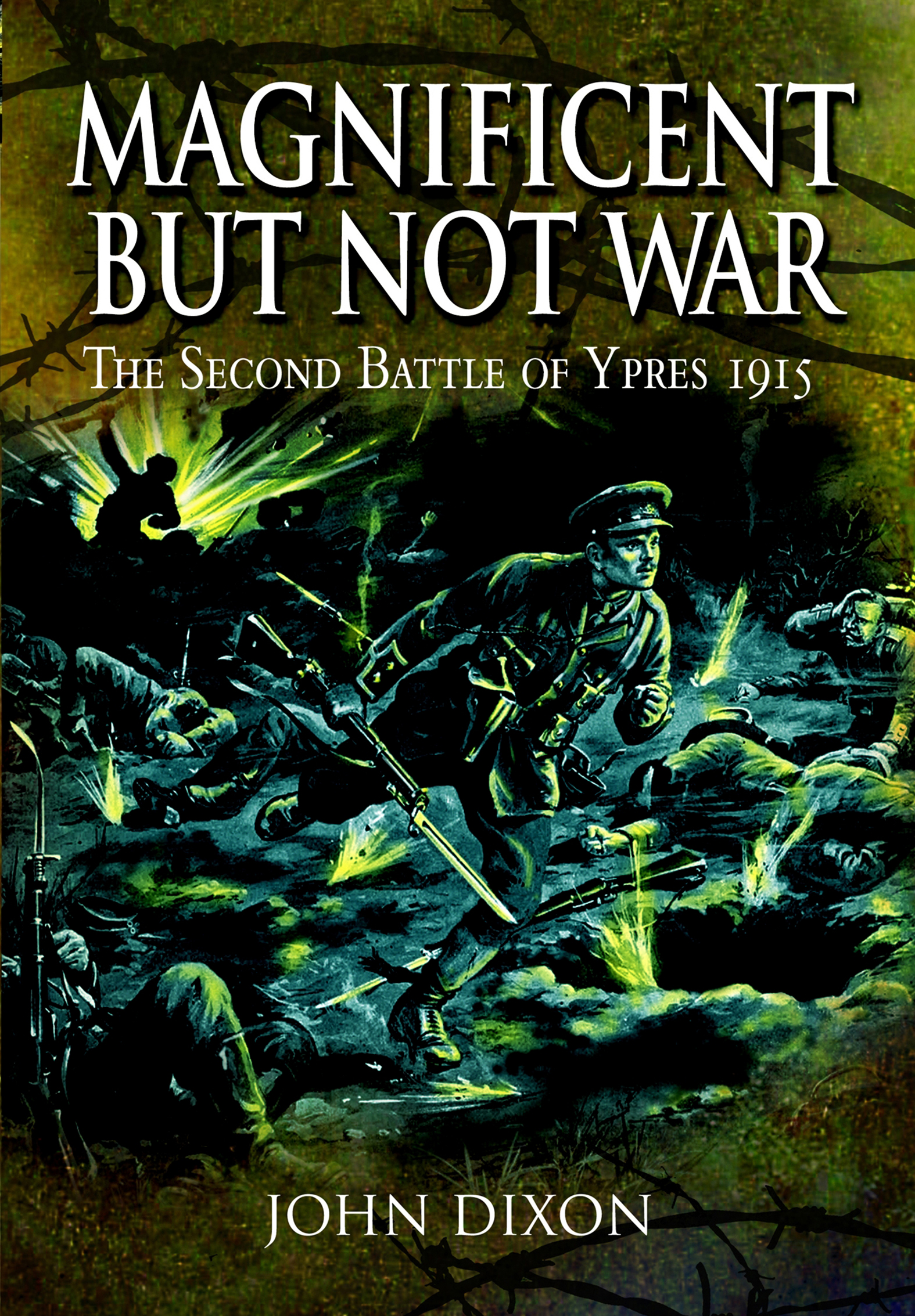 This image is the cover for the book Magnificent but Not War