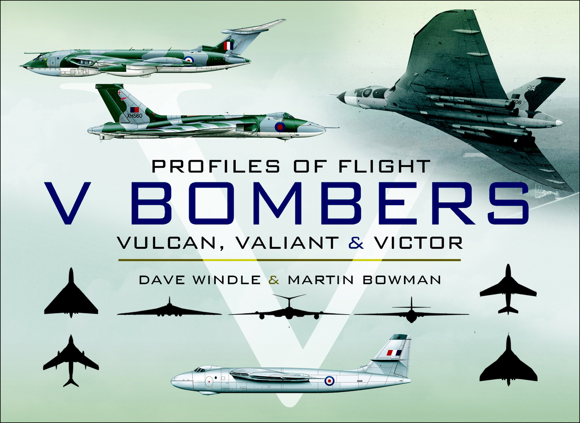 This image is the cover for the book V Bombers, Profiles of Flight
