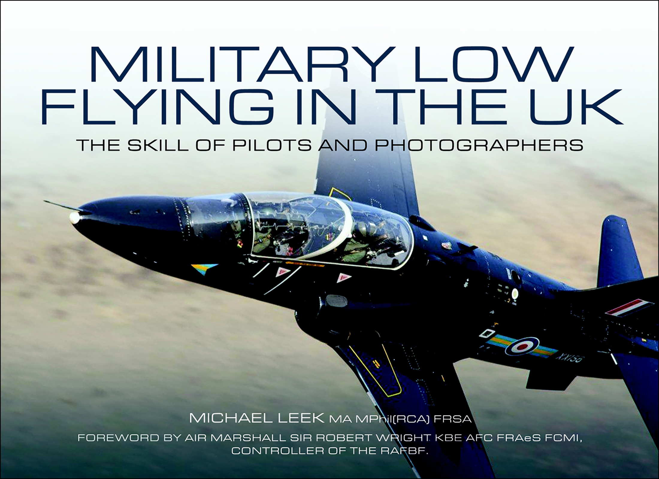This image is the cover for the book Military Low Flying in the UK