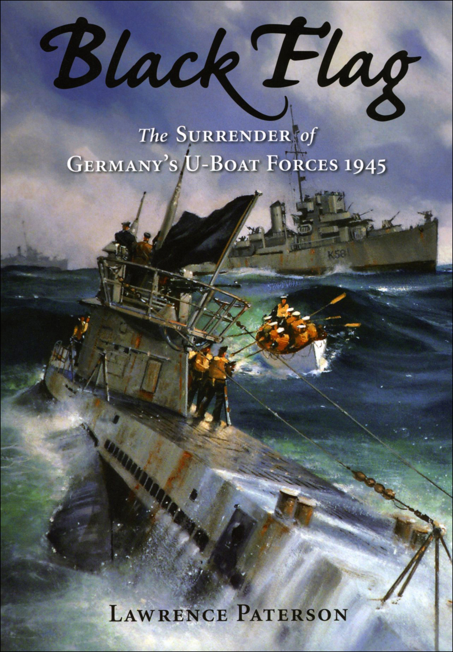 This image is the cover for the book Black Flag