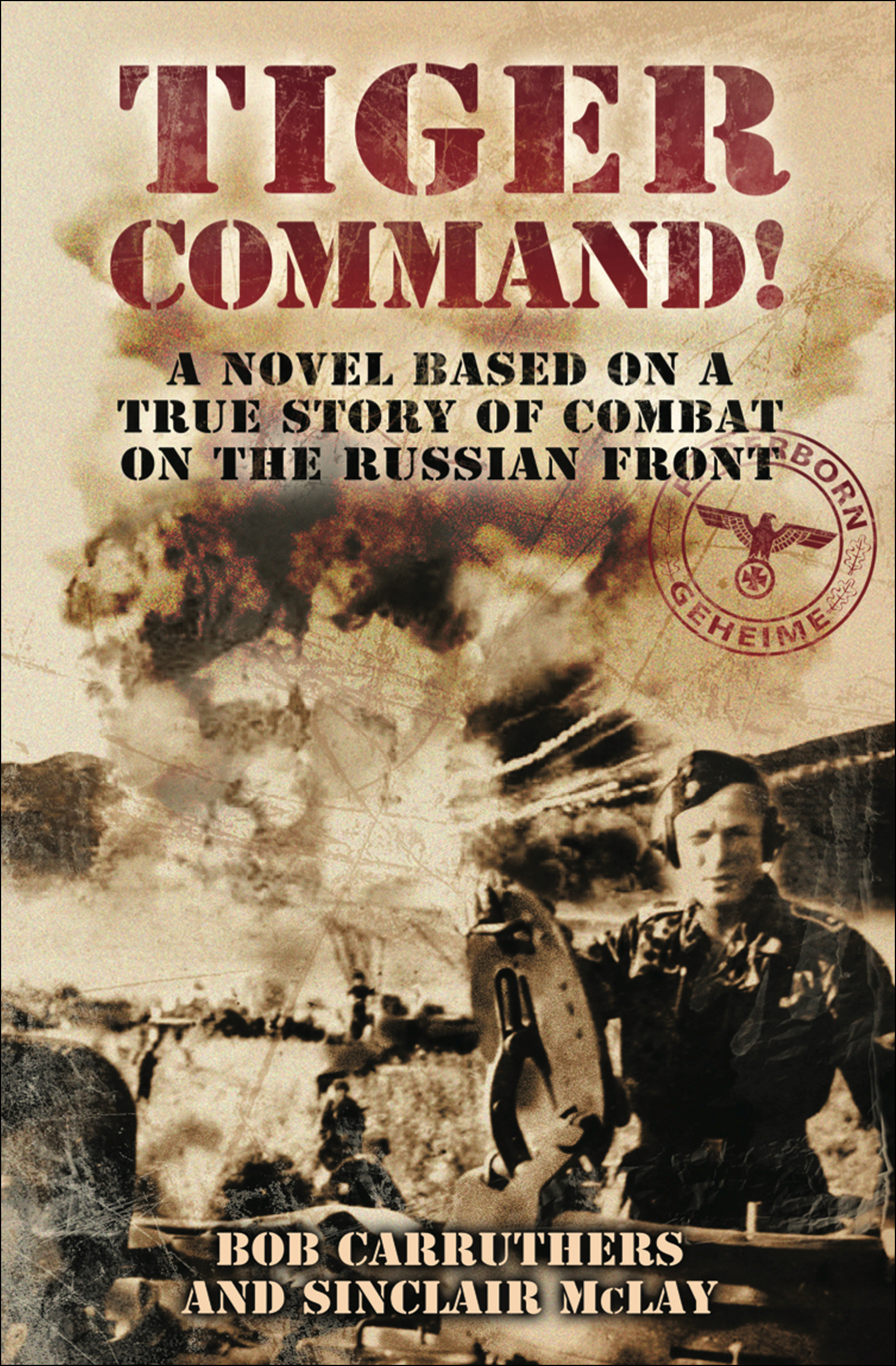 This image is the cover for the book Tiger Command!