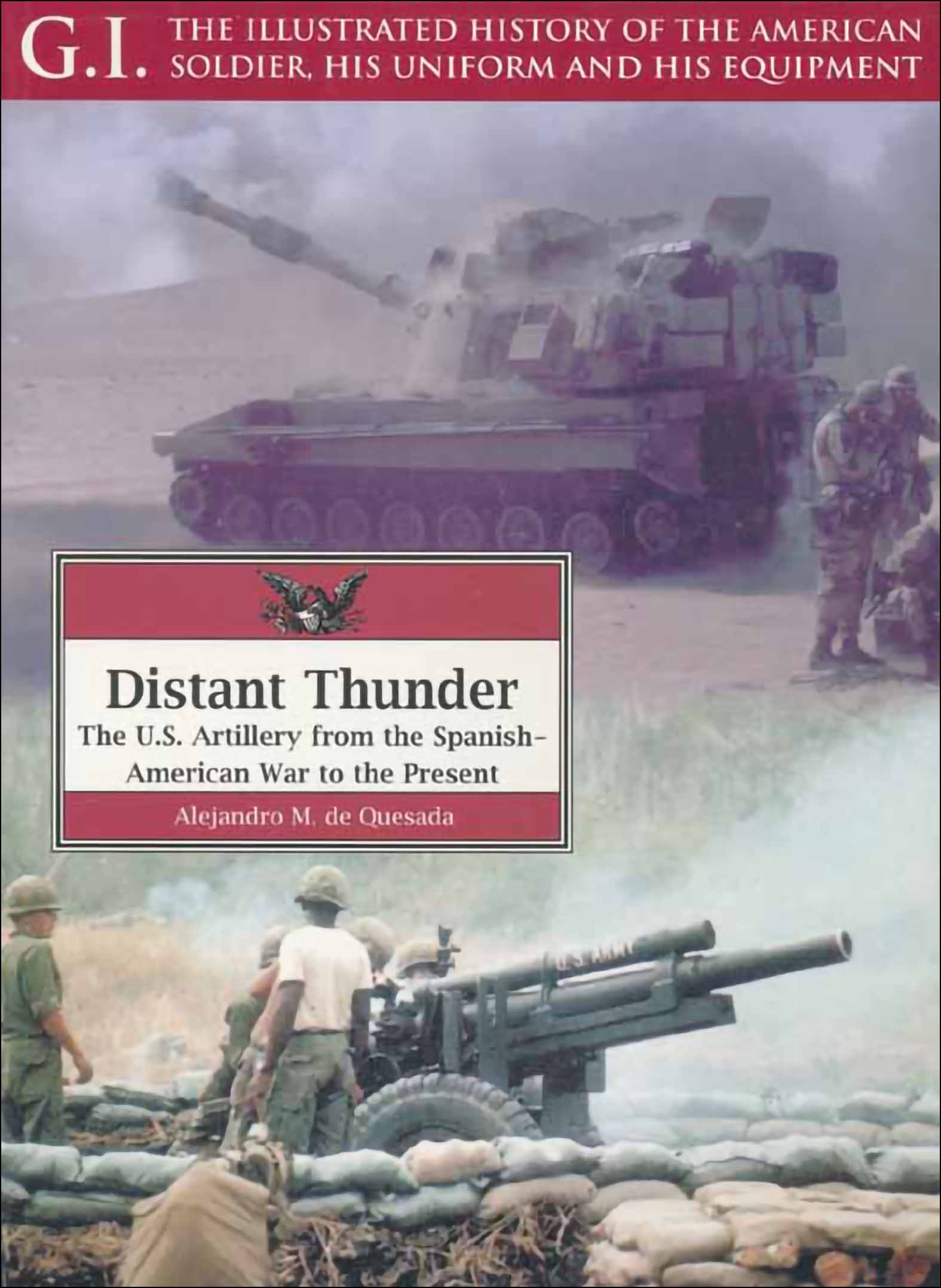 This image is the cover for the book Distant Thunder, G.I.