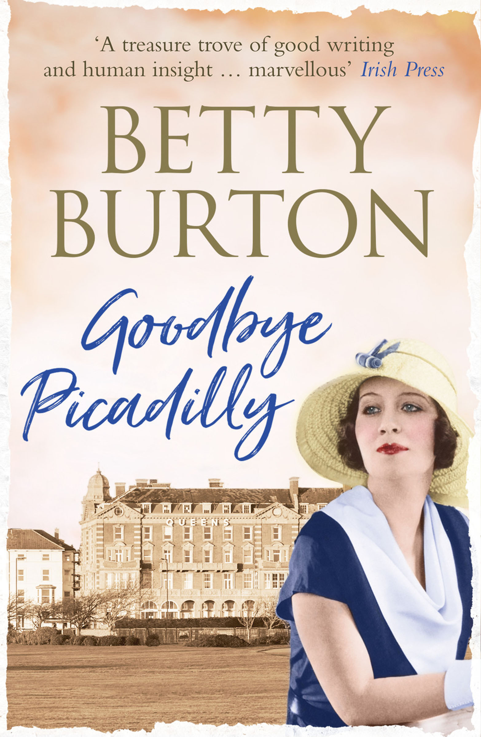 This image is the cover for the book Goodbye Piccadilly