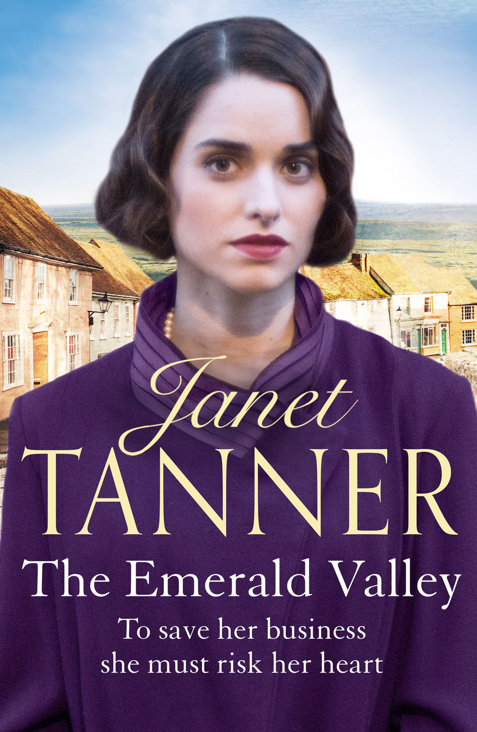 This image is the cover for the book Emerald Valley, The Hillsbridge Sagas