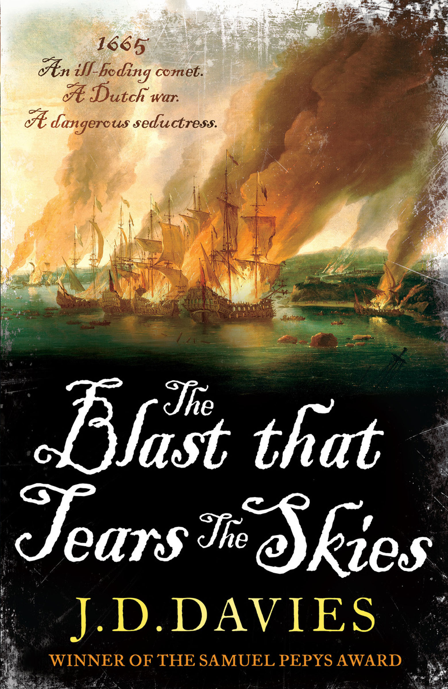 This image is the cover for the book Blast that Tears the Skies, The Matthew Quinton Journals