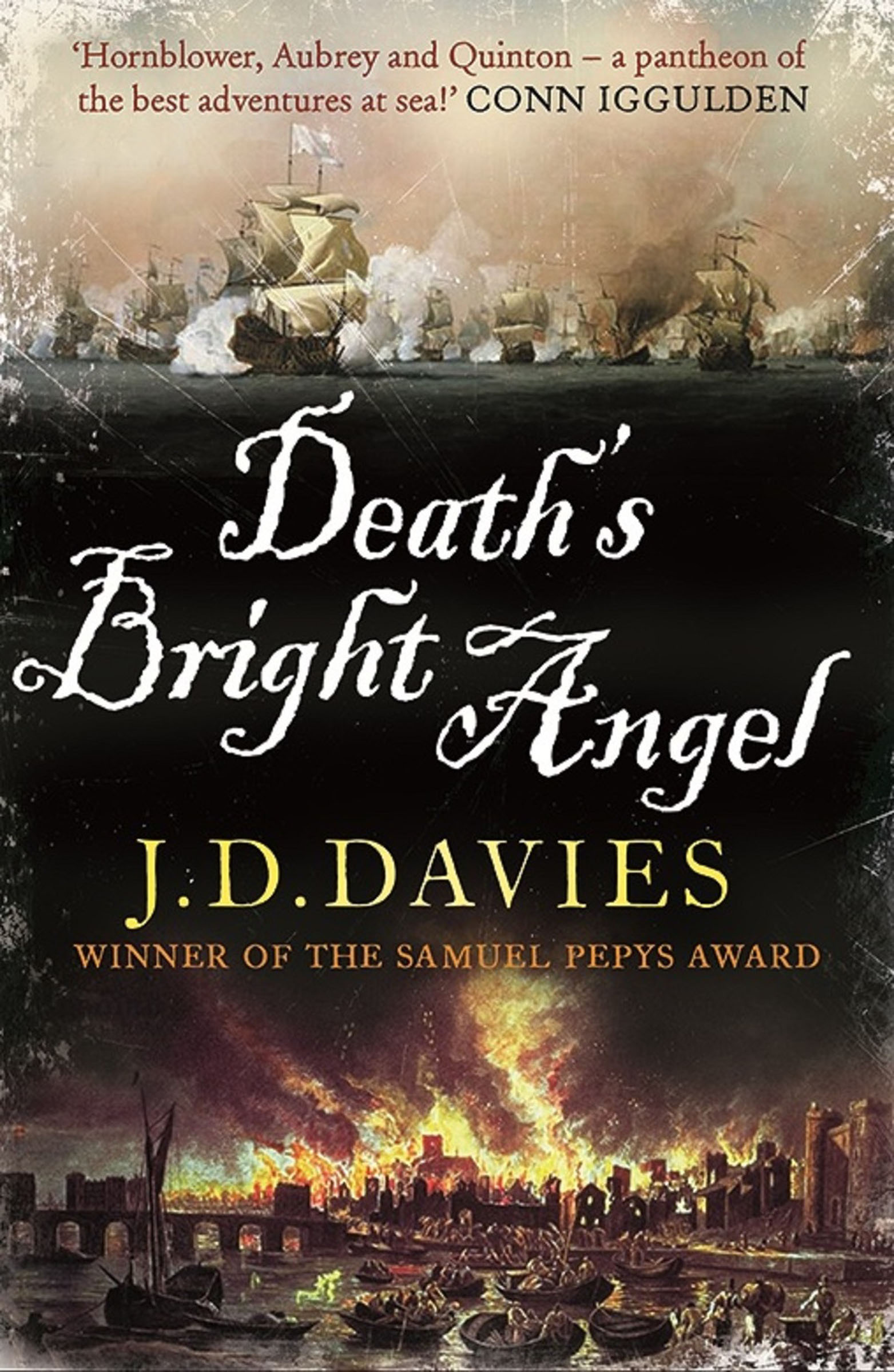 This image is the cover for the book Death's Bright Angel, The Matthew Quinton Journals