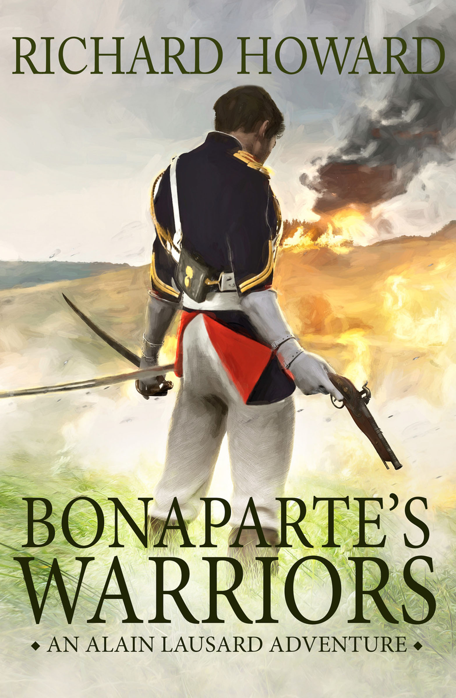 This image is the cover for the book Bonaparte's Warriors, The Alain Lausard Adventures